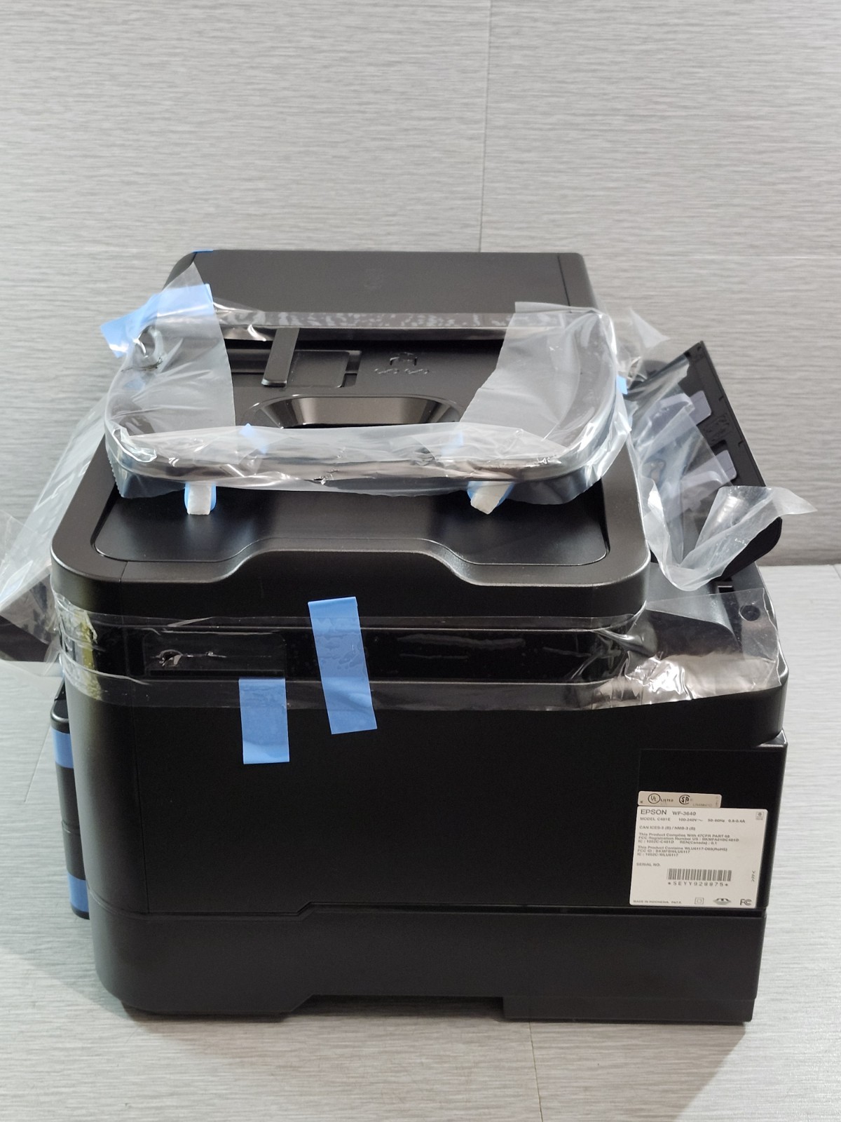 Epson Workforce WF-3640 All-in-One Printer, Wireless, Color, Copier BRAND NEW