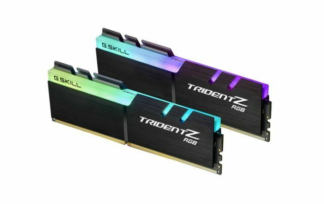 G. SKILL TridentZ RGB 32GB (2 x 16GB) PC4-25600 (DDR4-3200) Memory…