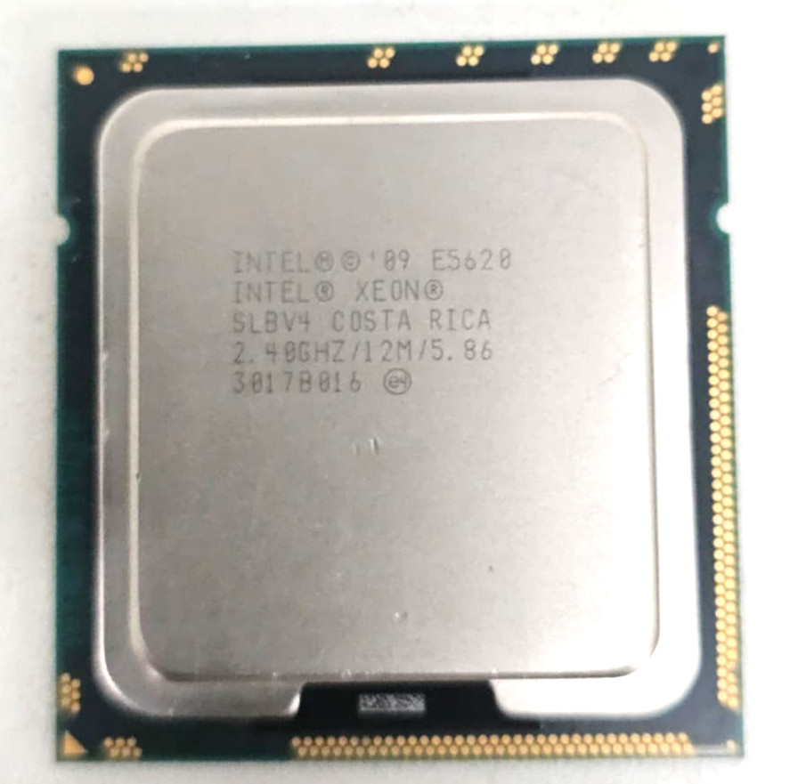 Intel Xeon E5620 Processor 2.4GHz 12M/5.86 SLBV4 COSTA RICA 09-3017B016 Tested.
