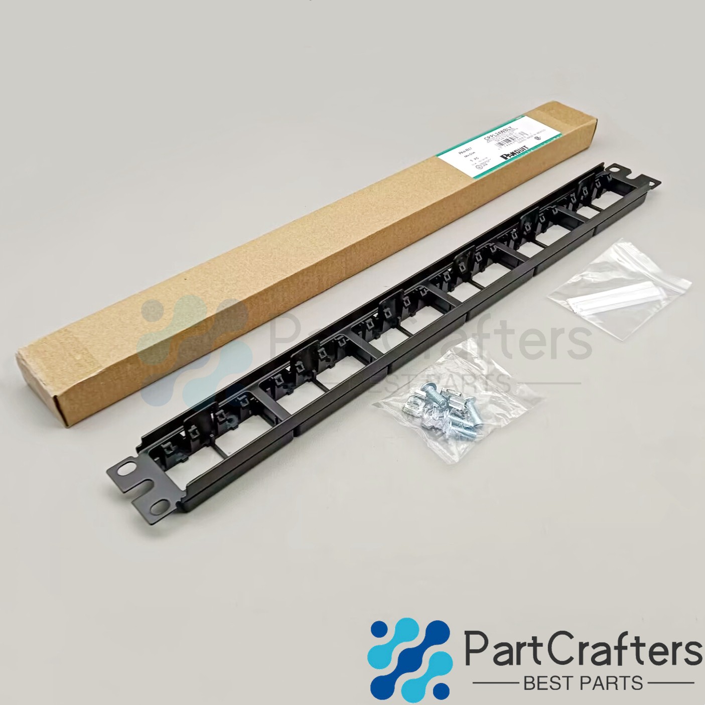 For Panduit CPPL24WBLY MINI-COM MODULAR PATCH PANEL 24 PORT Free shipping