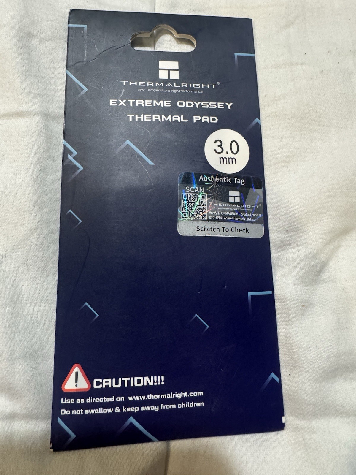 3.0mm Thermalright ODYSSEY Silicon Thermal Pad 12.8W/mK 85x45x3.0mm for GPU