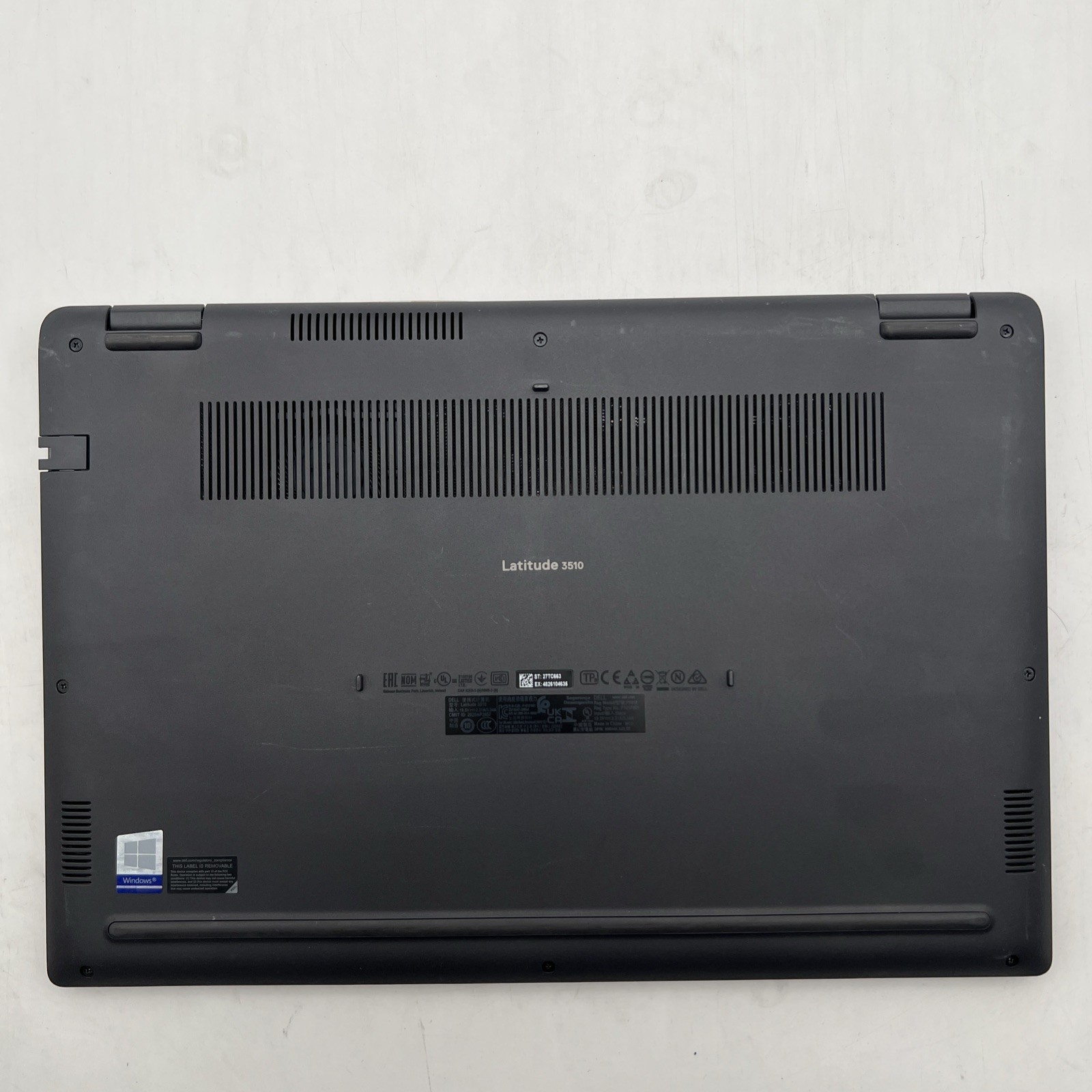 Dell Latitude 3510 15.6″ Intel Core i3 10110U 2.1GHz 4GB RAM No Drive No OS