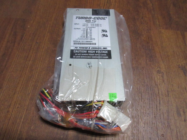Turbo Cool T20U 200W 1U ATX Power Supply