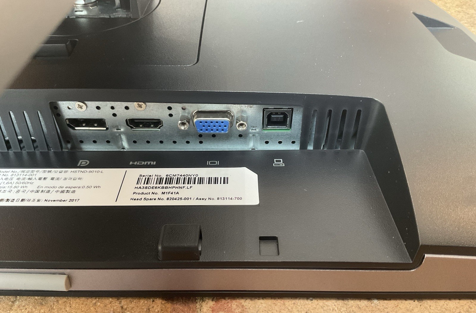 HP EliteDisplay E202 20″ Widescreen Flat Panel LCD LED Monitor 1600×900 Tested