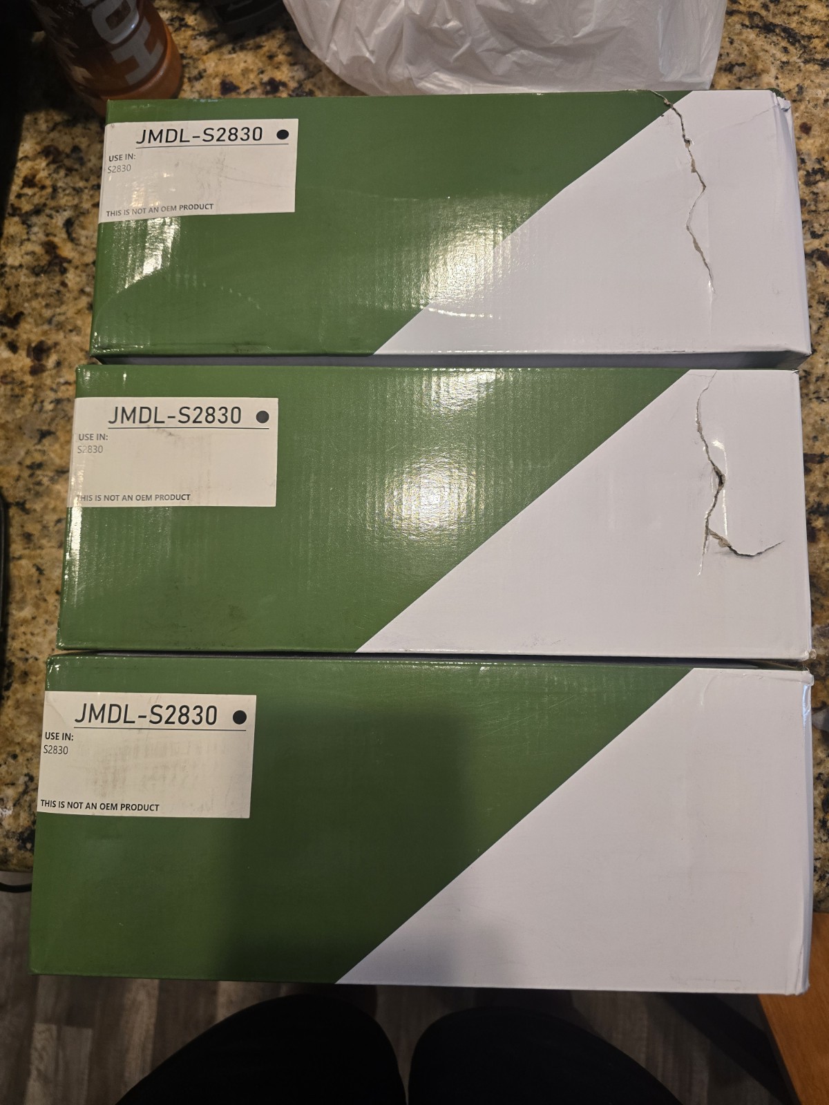 3- Black Toner Cartridge for Dell S2830 / S2830dn – 8,500 Pages