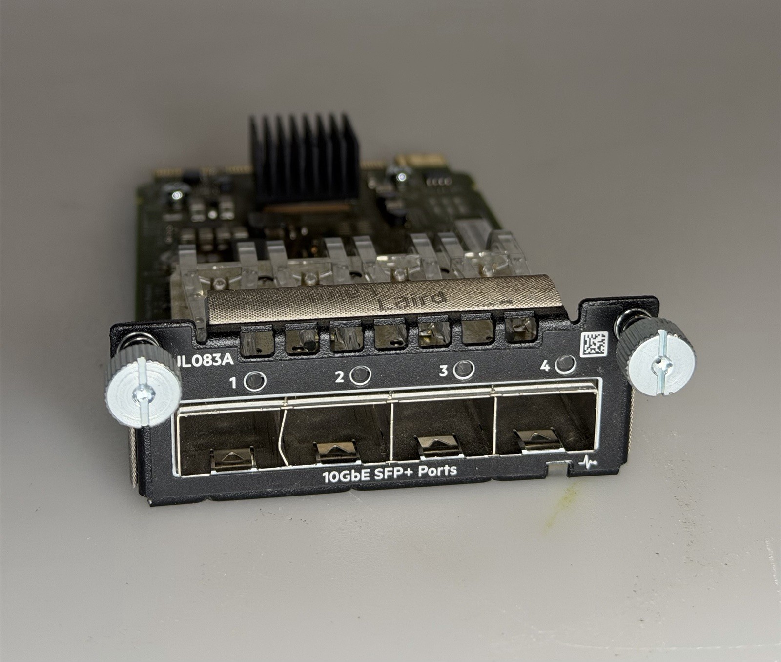 HP Aruba JL083A 4-Port SFP+ Expansion Module 10GbE SFP+ Ports