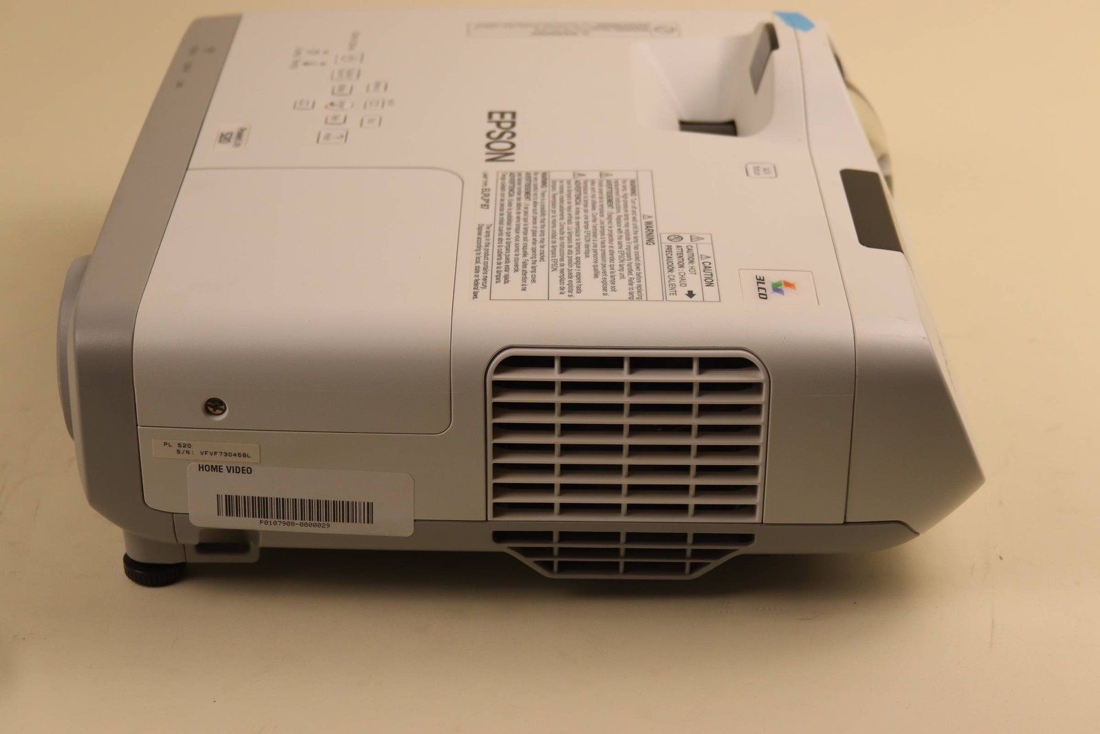EPSON POWERLITE 520 SHORT-THROW 3LCD PROJECTOR | H674A