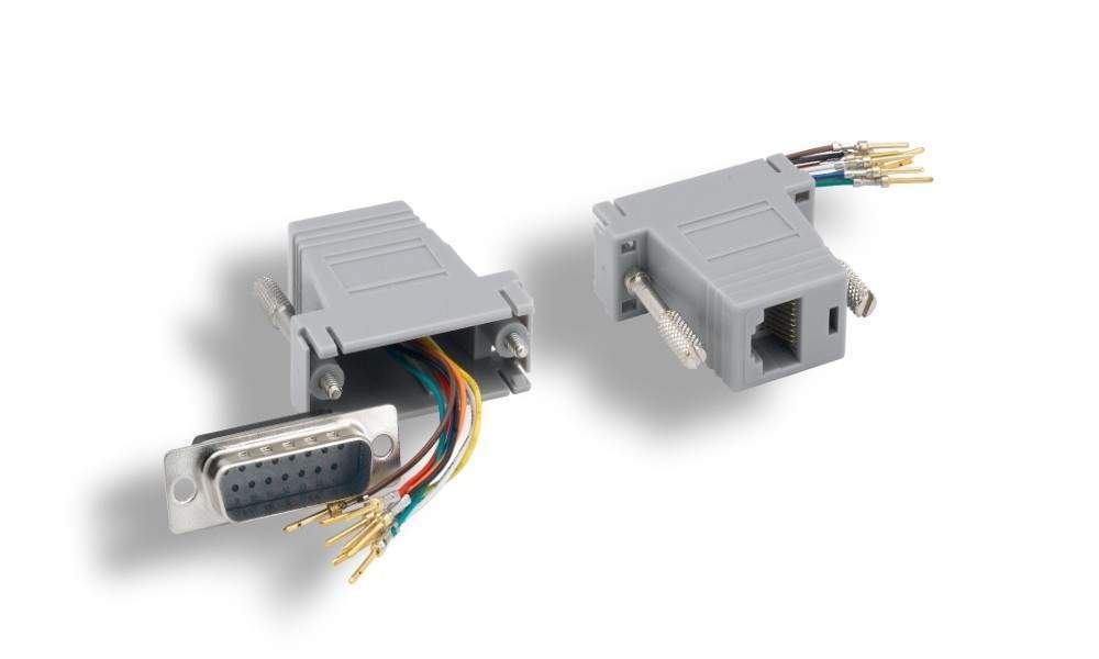 RJ45 to DB15-M Modular Adapter DB15M DA15
