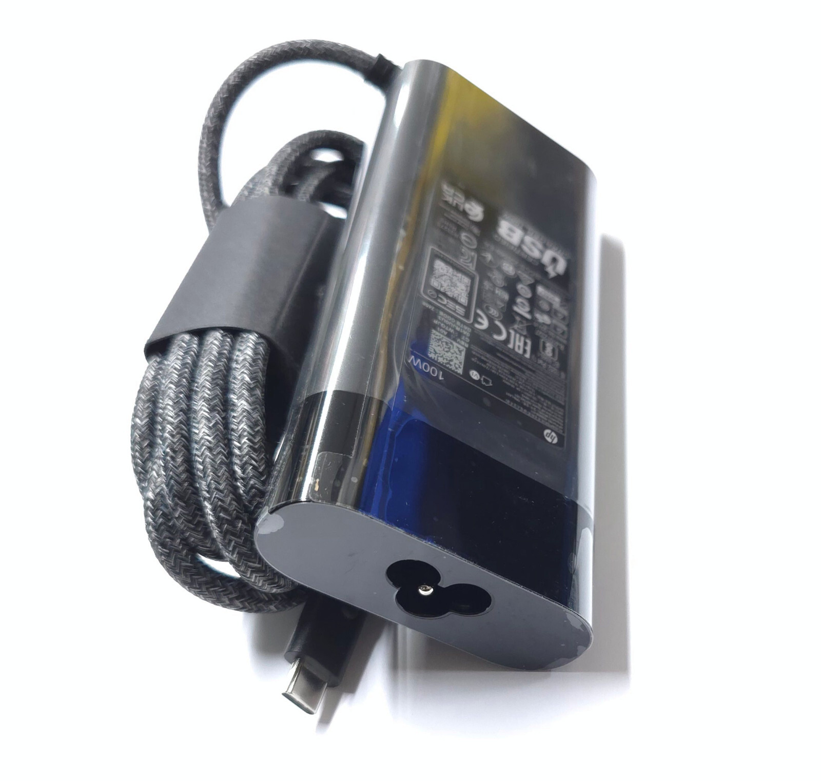 New Geniune 100W USB-C AC Charger For HP Envy 17-cw1010nr 9Q036UA#ABA 8L757AV