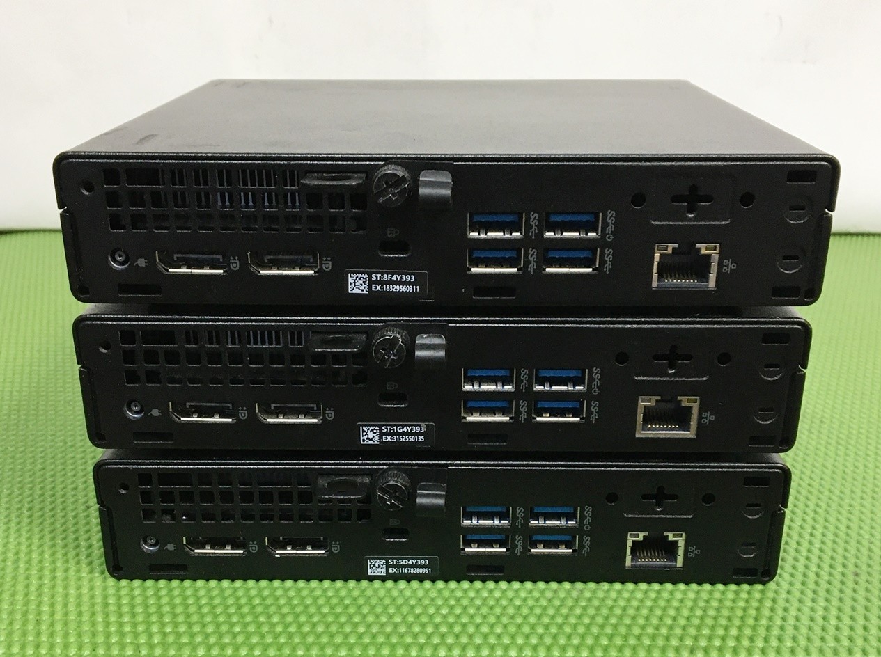 (Lot of 3) Dell OptiPlex 5080 Micro | i5-10500T | 8GB | – no OS/SSD/WIFI