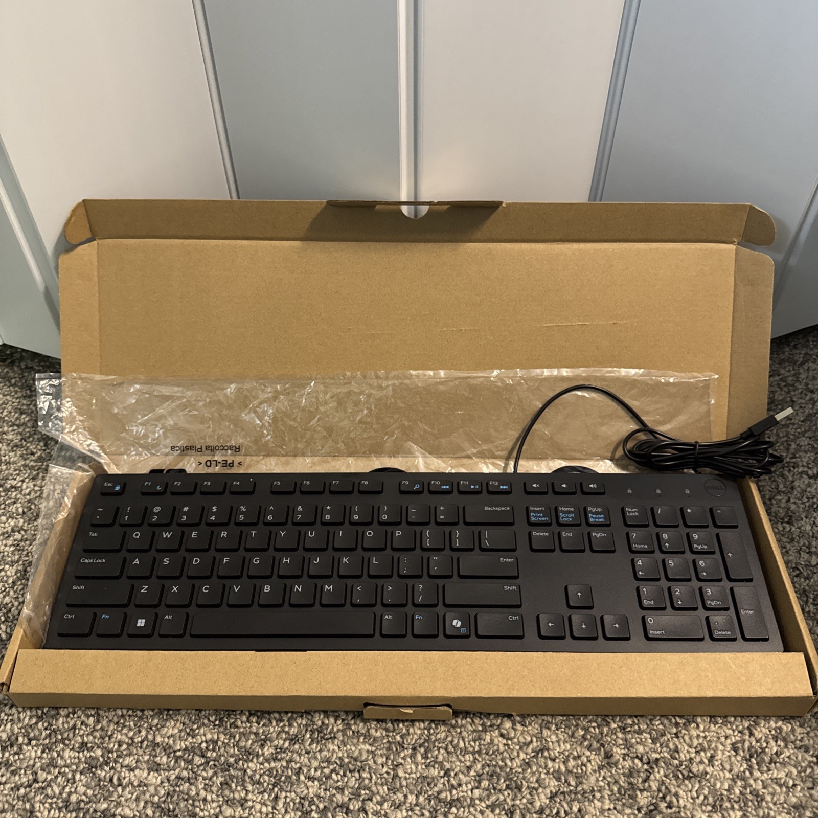 Dell KB216 Wired Keyboard USB Black – New in box