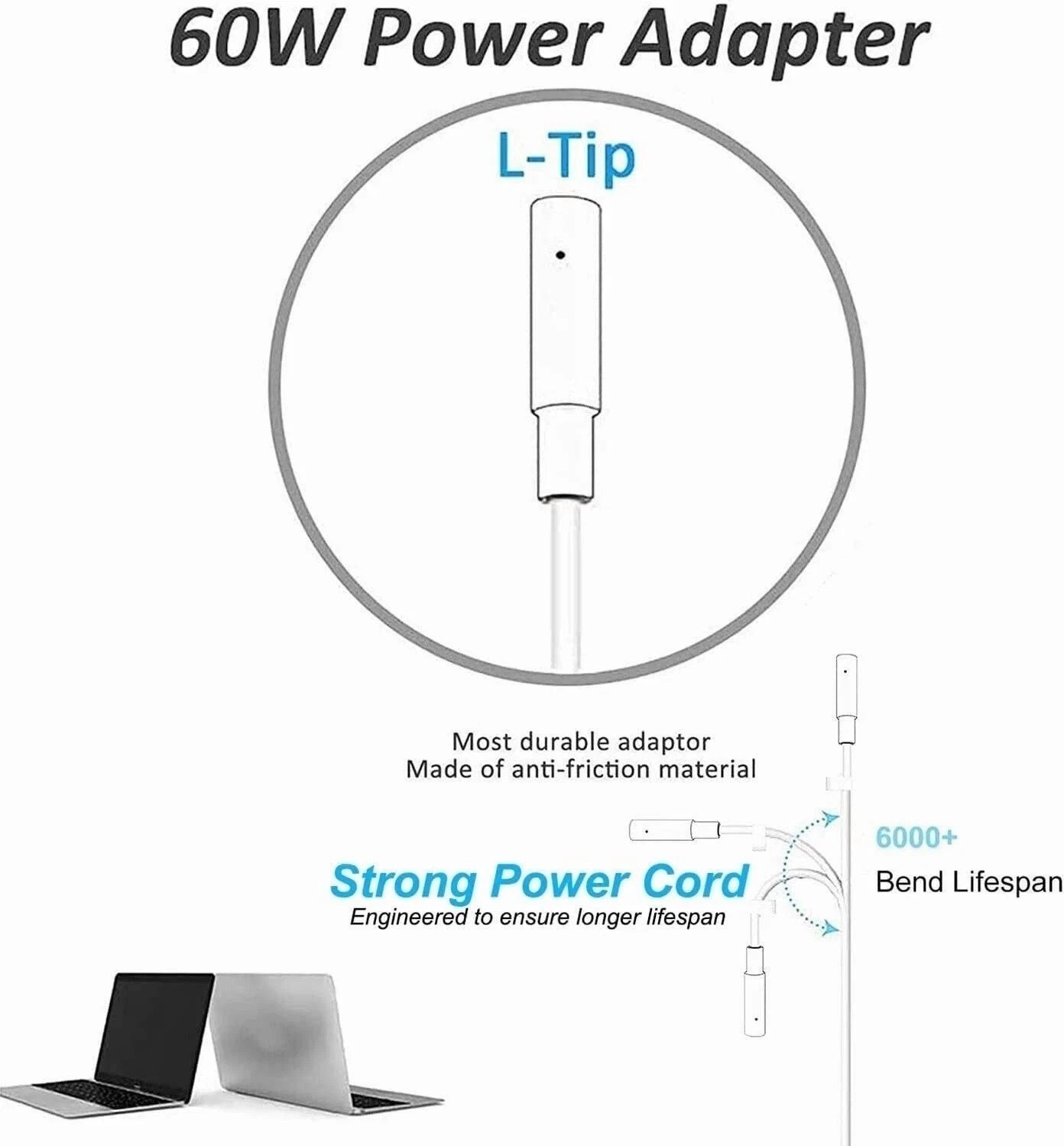 60W Charger For Apple MacBook Pro 11″ 13″ A1181 A1278 2009 2010 2011 AC Adapter