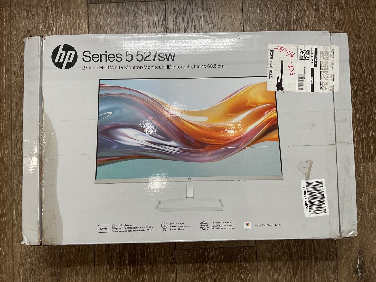 HDMI MONITOR HP Series 5 527sh 27in FHD 100Hz LED HDR (Mint Condition) black