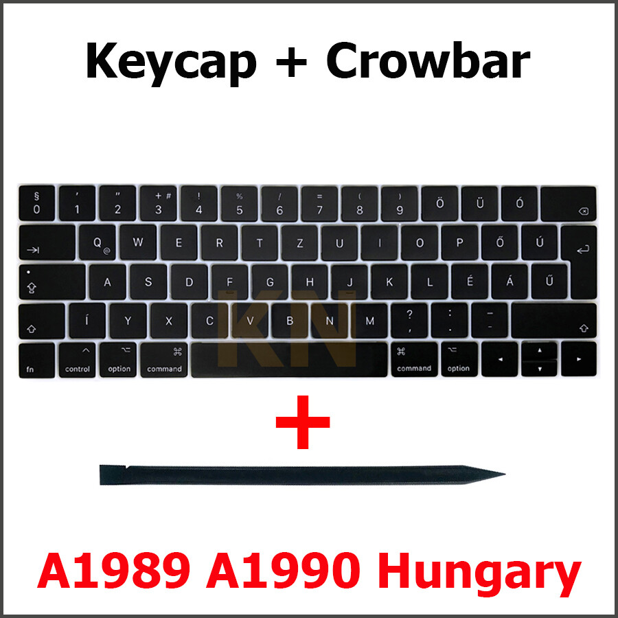 New Hungary Keyboard Key Cap for Macbook Pro 13″ 15 A1989 A1990 Keycap 2018 2019