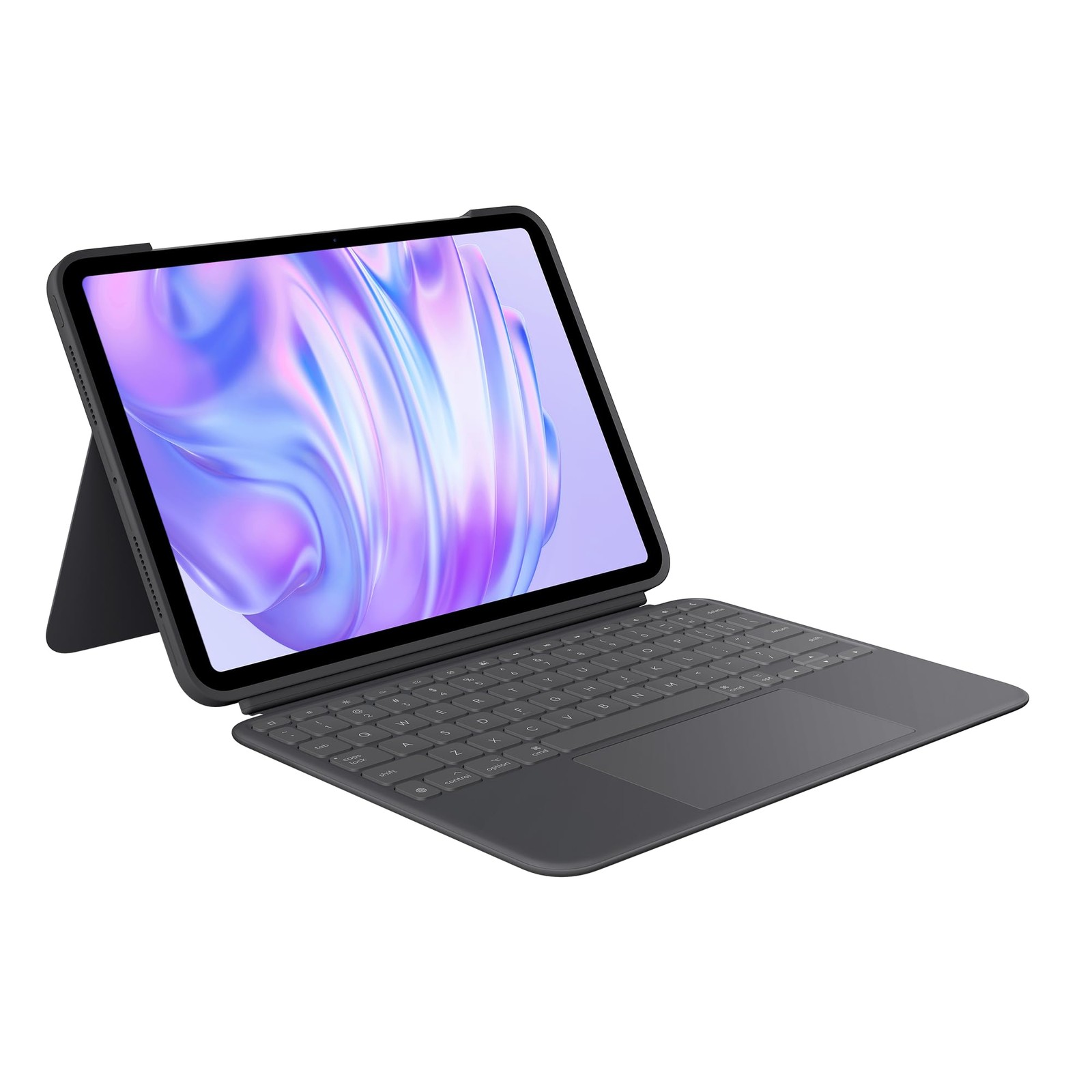 Logitech Combo Touch iPad Pro 11-inch M4 Backlit Keyboard Case – Graphite