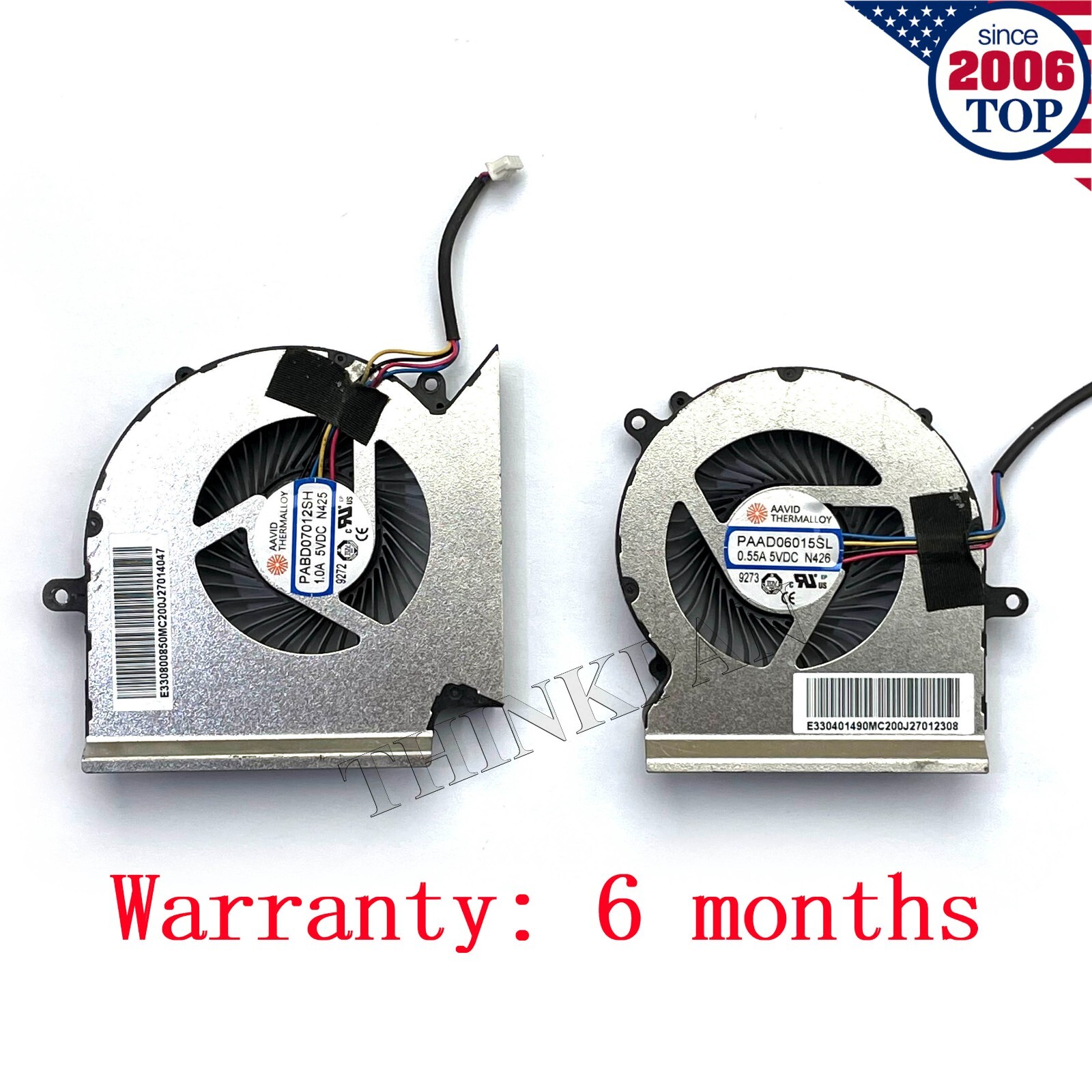 NEW CPU+GPU Cooling Fan for MSI GE65 Raider GL65 GP65 WE65 9TI 9TJ MS-16U1