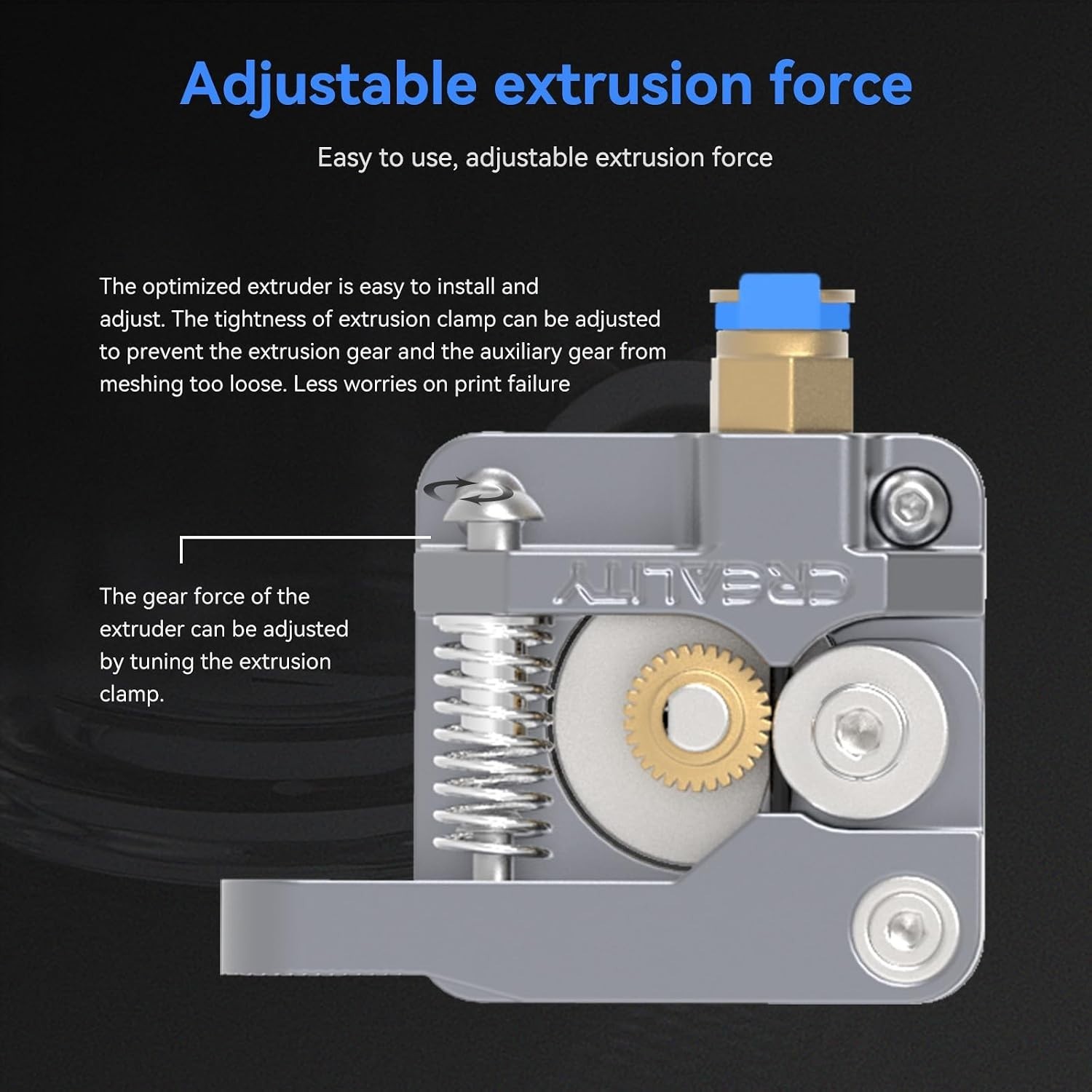 High Quality Metal Extruder Kit for Ender-3 and CR-10 – Adjustable Force Design