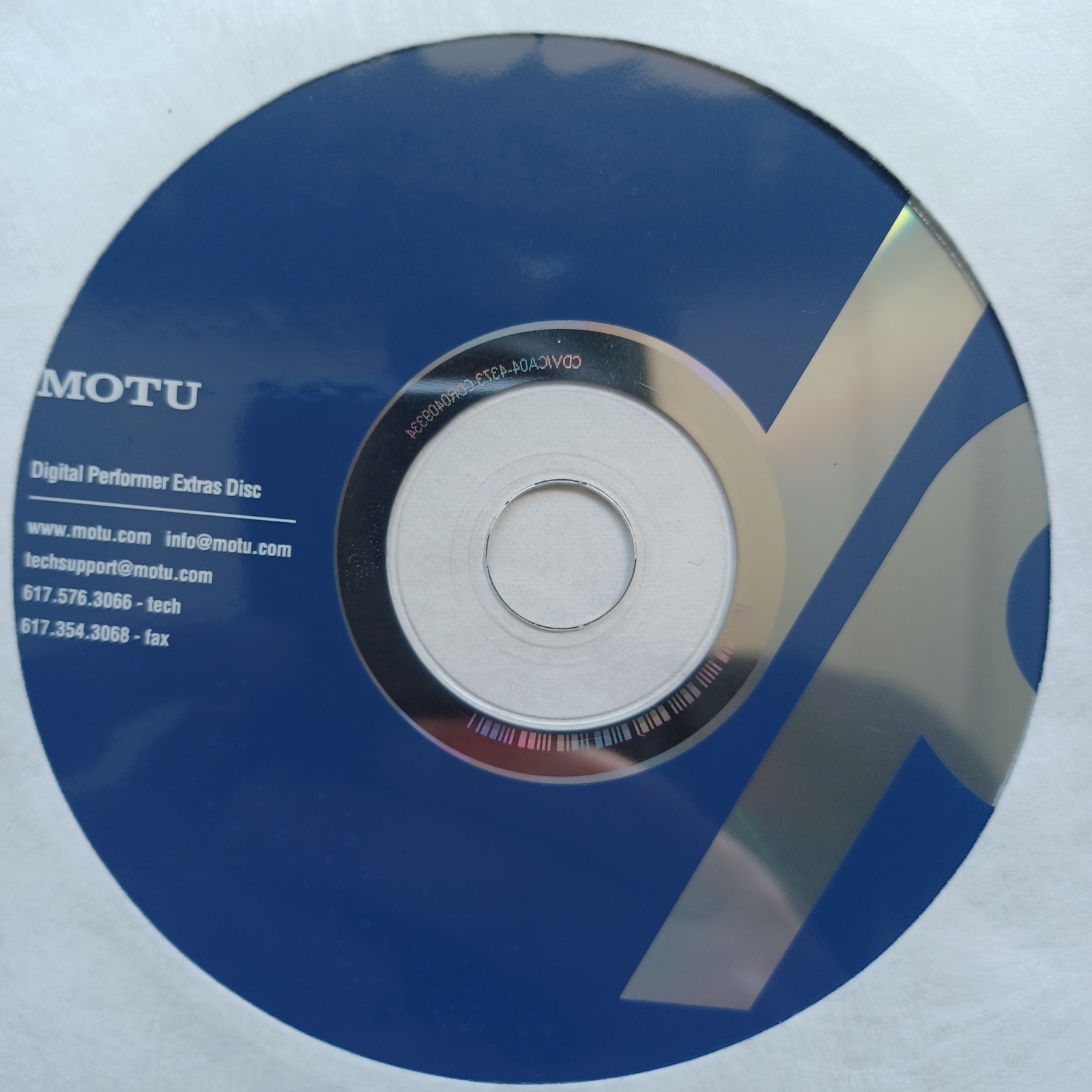 MOTU Digital Performer 4.5 DAW program (Manuals and CD’s in Original Box)