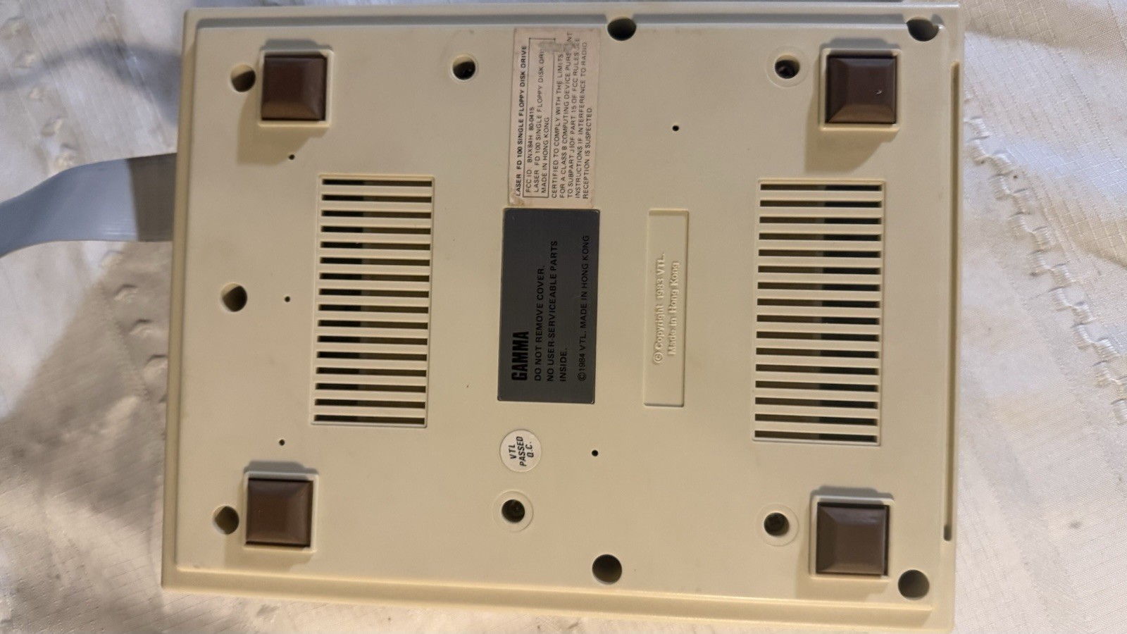 Vtech Apple Floppy Drive FD 100c Refurbished Working Gamma Laser 128