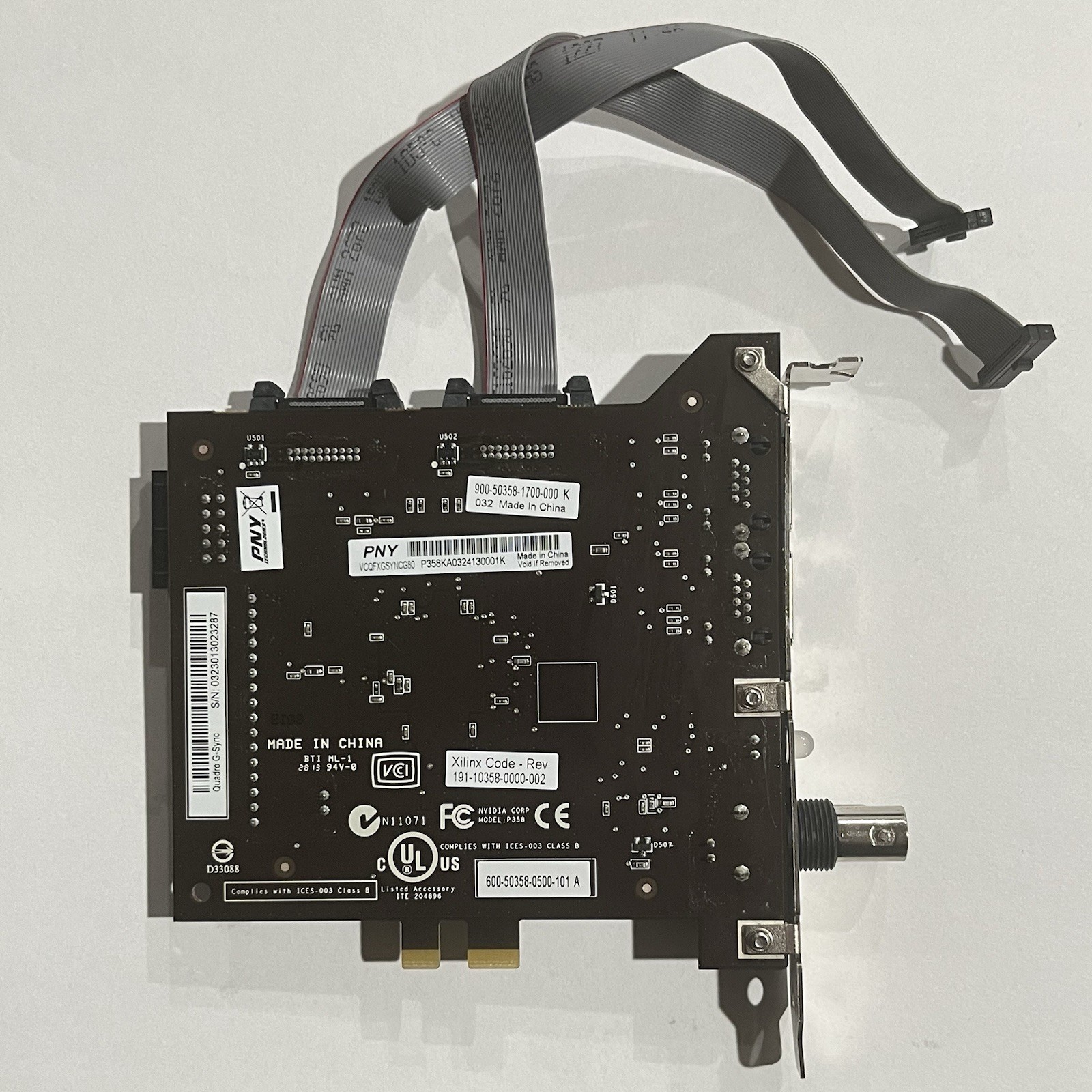 PNY NVIDIA Quadro (VCQFXGSYNCPB) PCI Express Add-on interface board