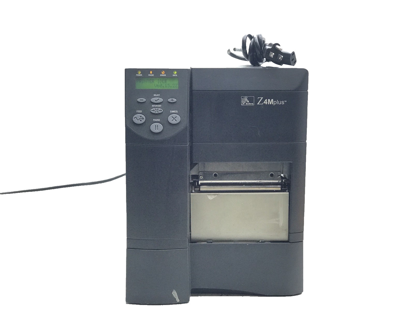 Zebra Z4M Plus Z4M00-2001-0000 Thermal Transfer Label Printer with Cord