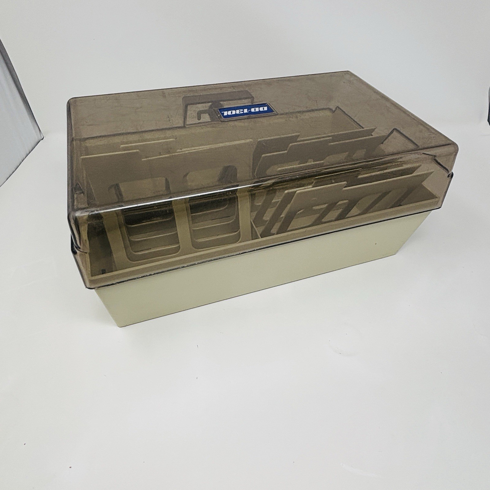 5.5 Dual Floppy Disk Plastic Box Case Holder Organizer DD-130L