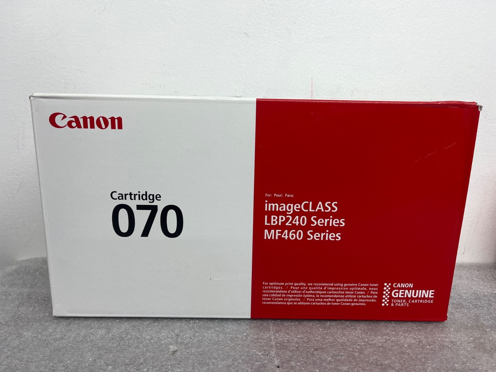 Canon 070 Original Laser Toner Cartridge – Black – 1 Pack (5639c001)