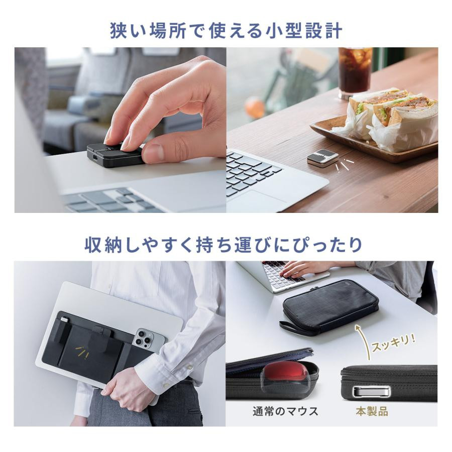SANWA SUPPLY Mouse Bluetooth Ultra-compact USB-A Receiver Black 400-MAWB216