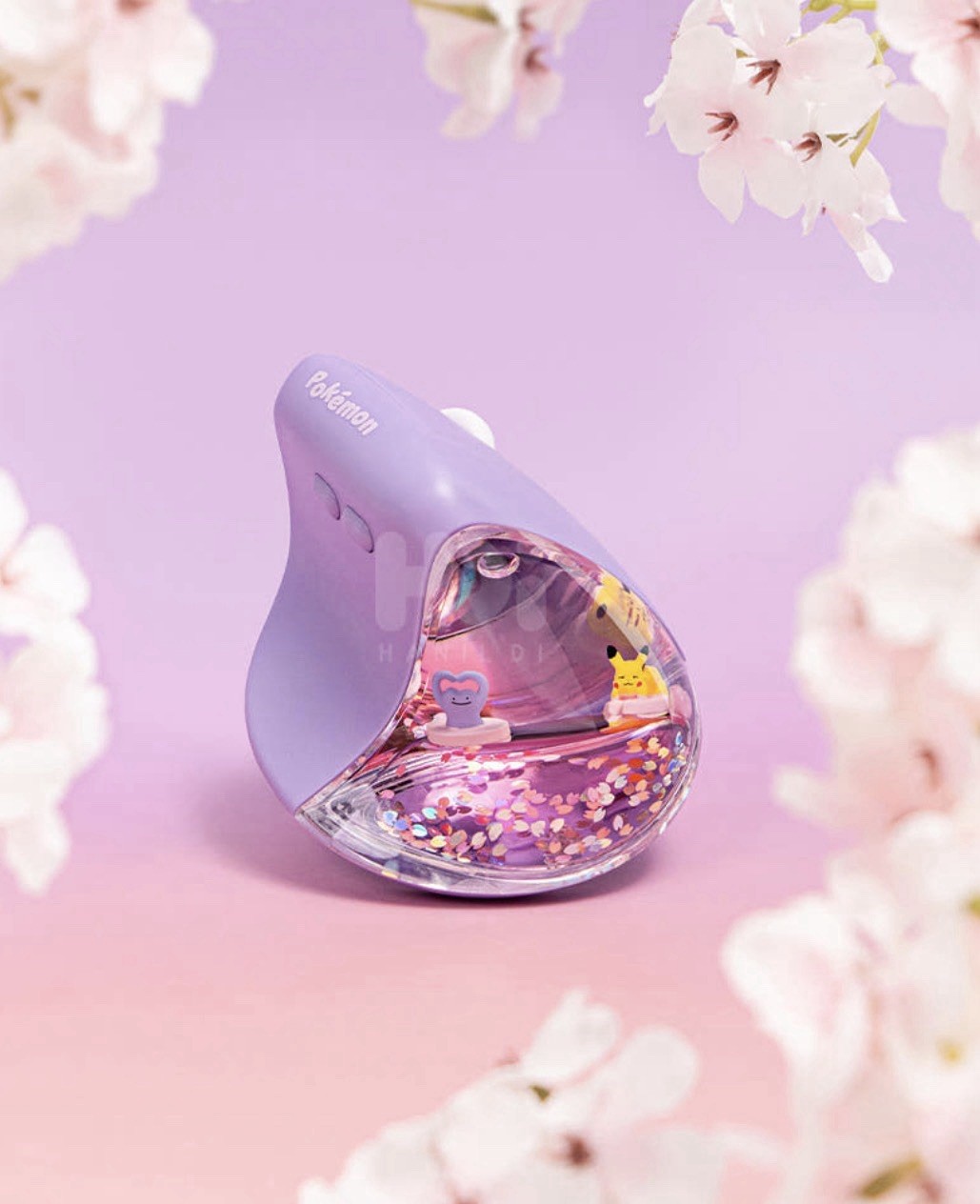 Pokemon Ditto Wireless Vertical Ergonomic Mouse 2.4GHz USB Receiver Leto