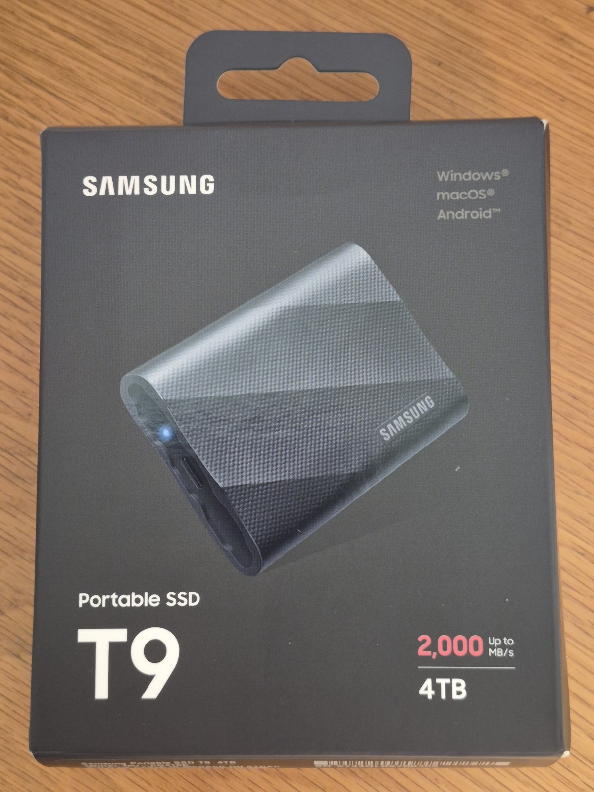 Samsung T9 External Portable SSD 4TB 2000MB/s – NEW Factory Sealed FREE SHIP