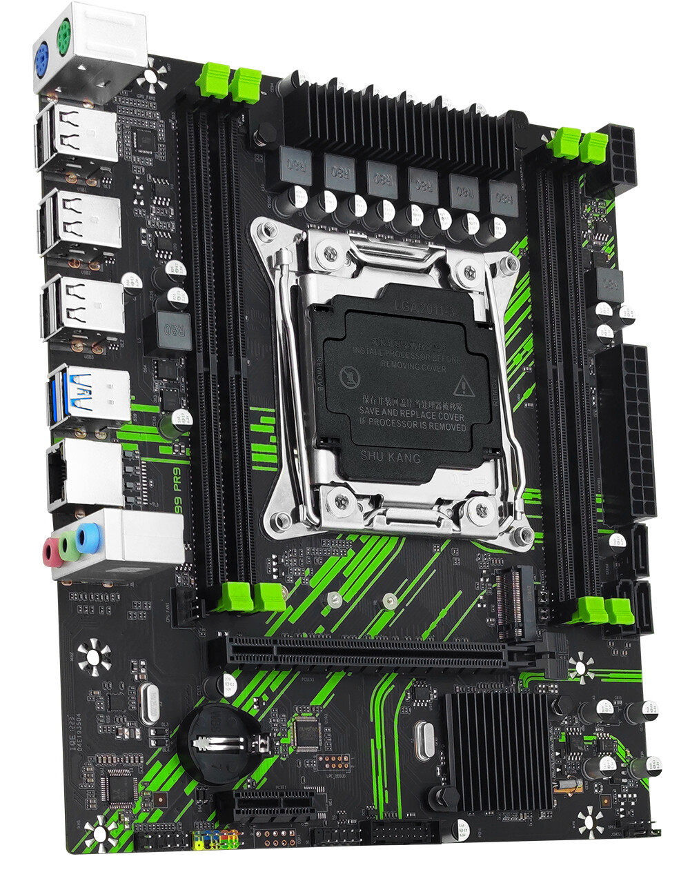 X99 PR9 LGA 2011-v3 Motherboard Four Channal SATA 3.0 M.2 for Intel Xeon E5 V3/4