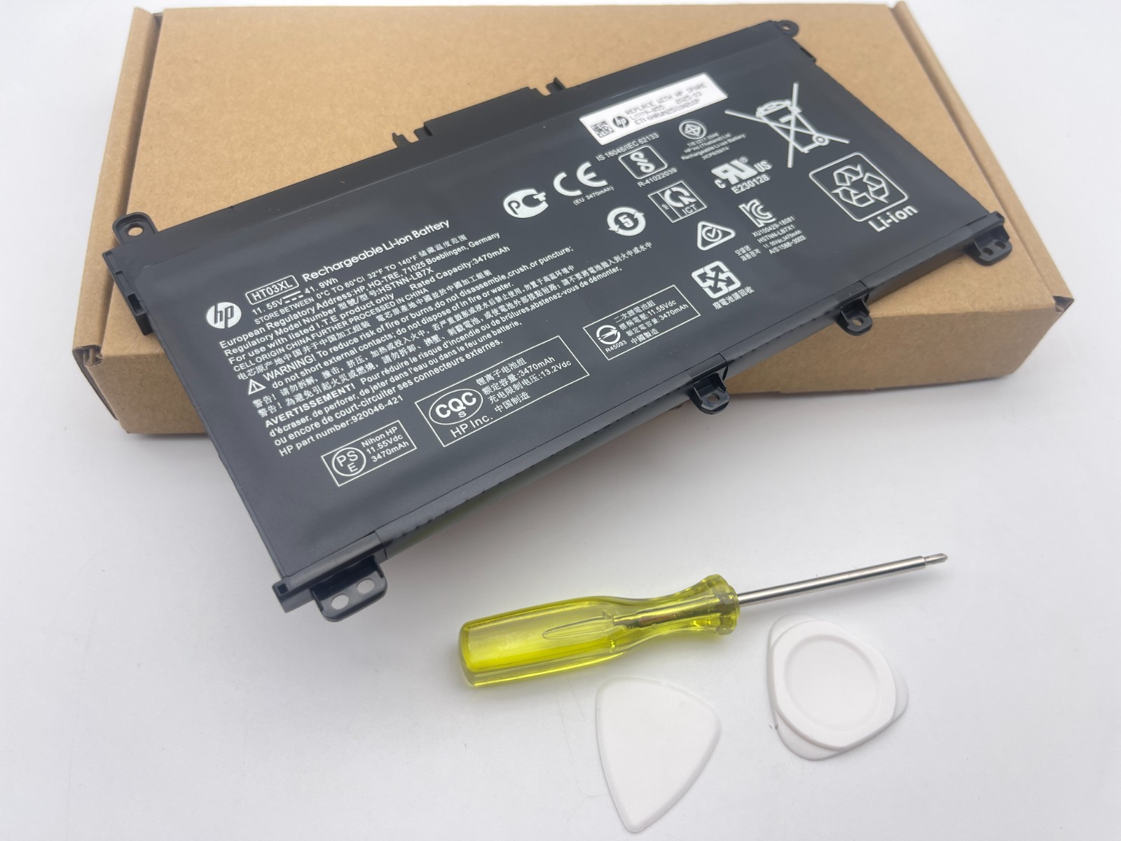 Genuine 41.9Wh HT03XL Laptop Battery for HP Pavilion 14 15 17 Series HSTNN-UB7J