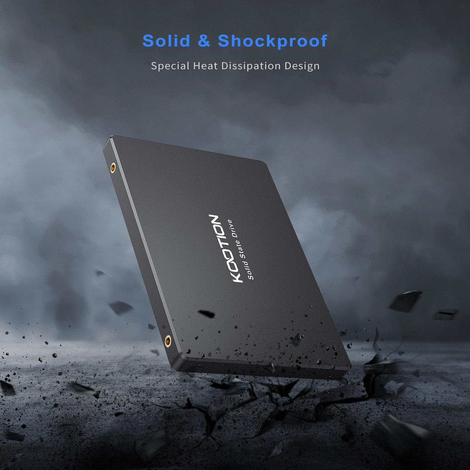KOOTION 256GB 512GB SATA SSD 2.5 inch Solid State Drive Up to 500MB/s Internal