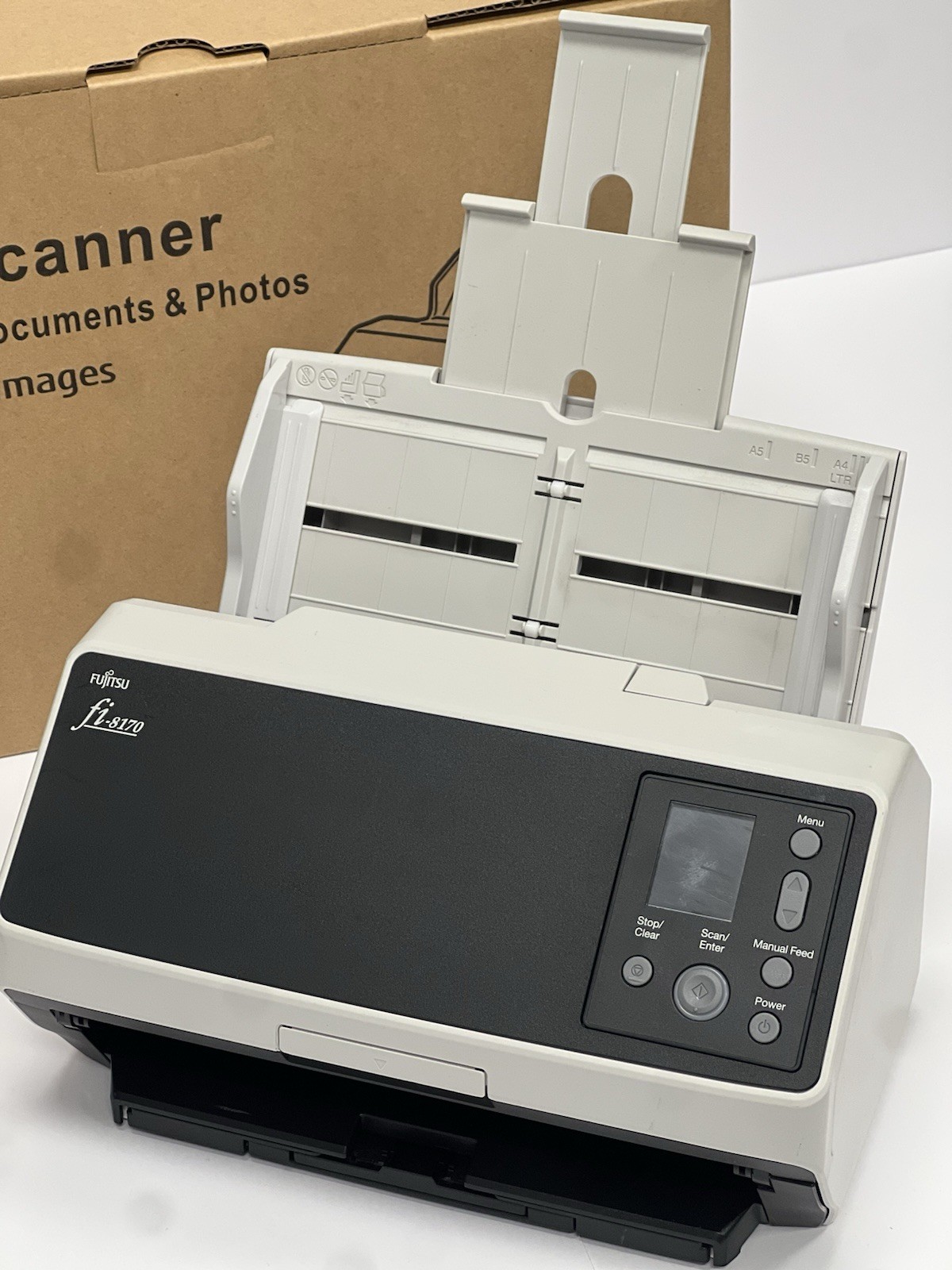 Fujitsu fi-8170 Large Format ADF/Manual Feed Scanner – Ricoh Brand New Open Box