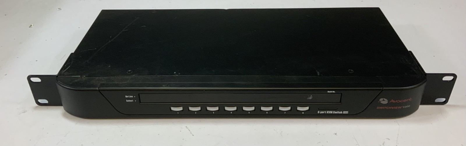 Avocent SwitchView 1000 8-Port KVM Switch (8SV1000), Black “D6B”
