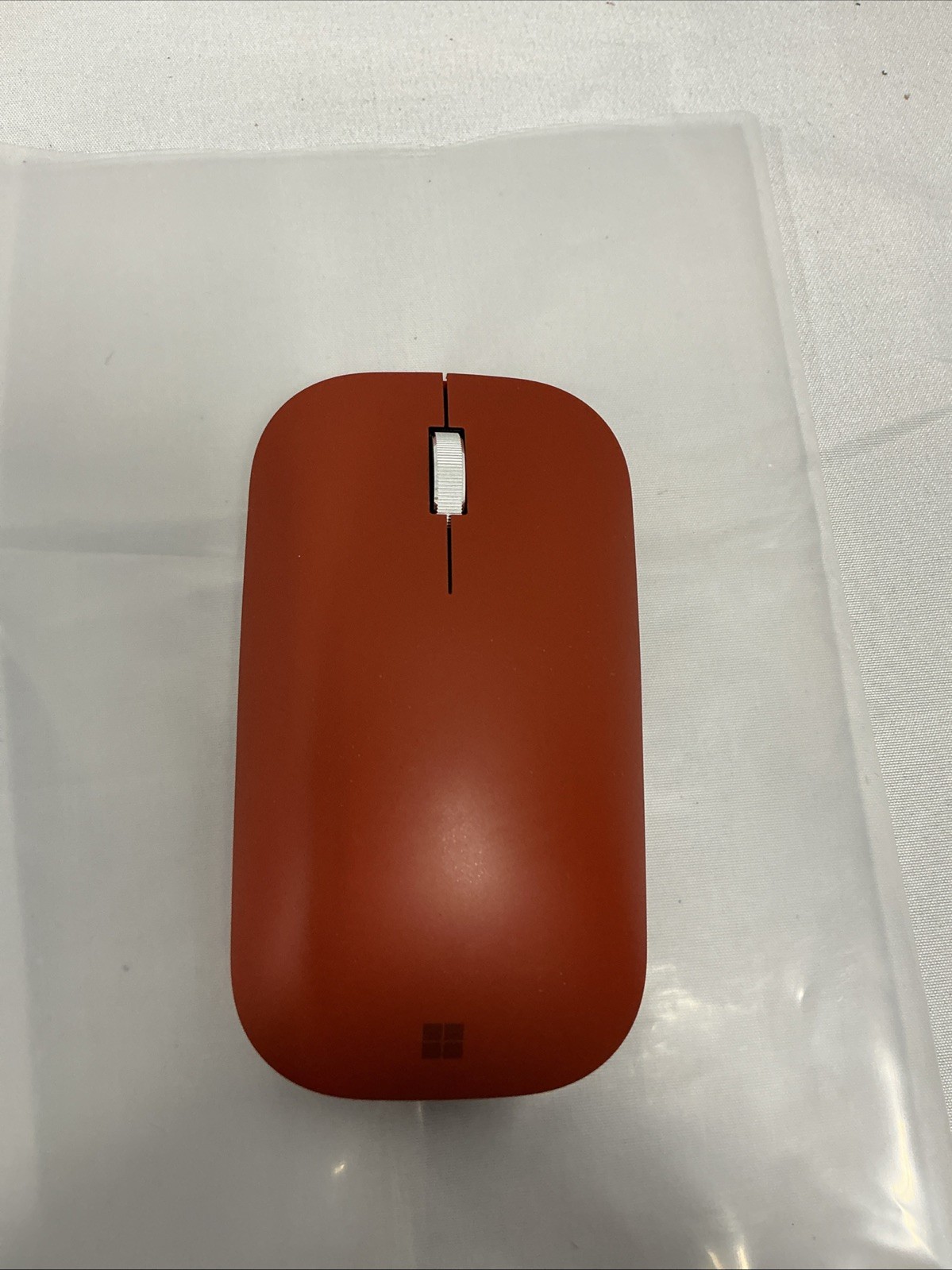 Microsoft Modern Mobile Mouse Orange Bluetooth Wireless No Box