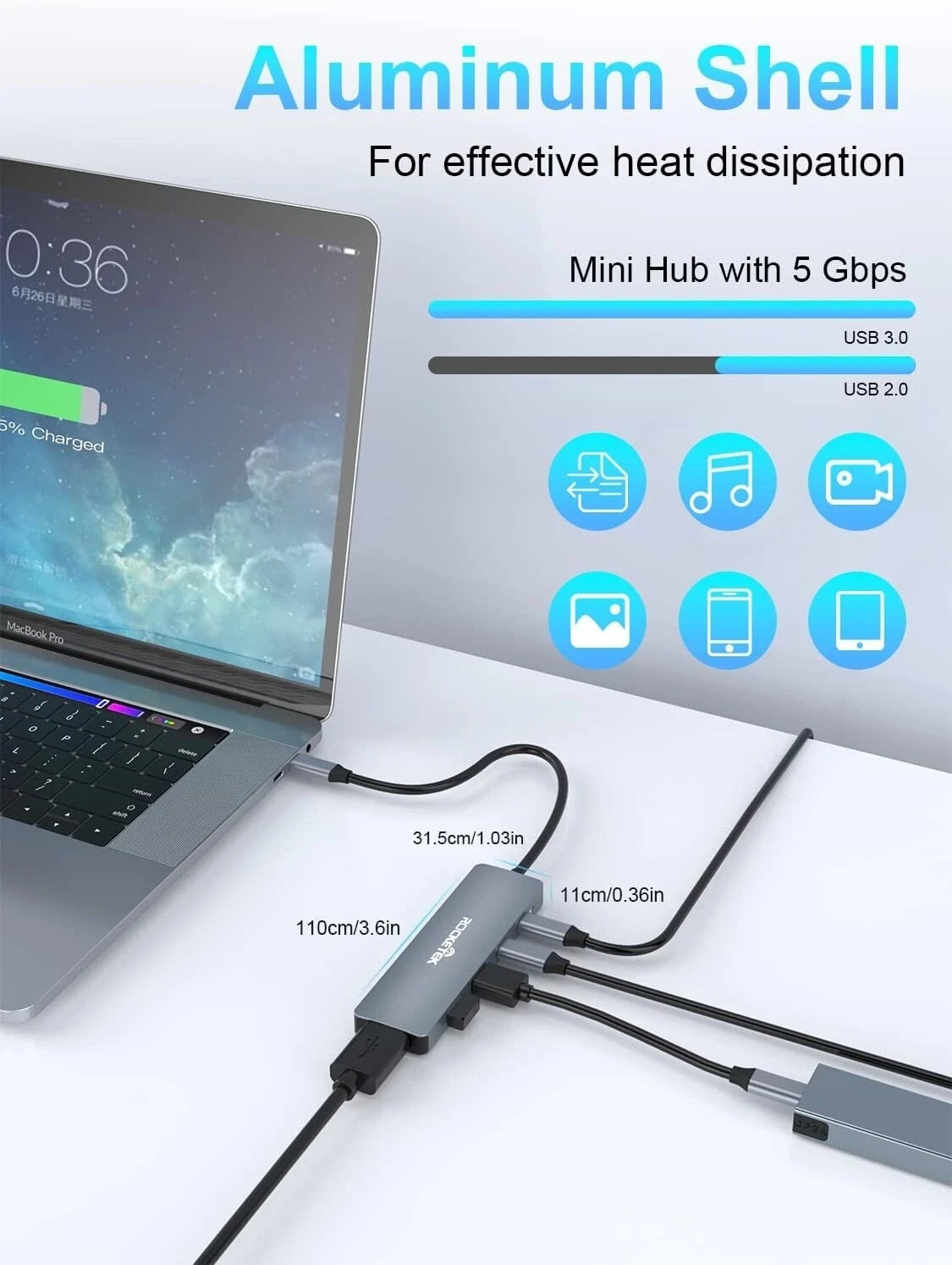 Surface Pro 9 Dock with 4K@60Hz HDMI Thunerbolt 4(8K@30Hz Video+40G Data