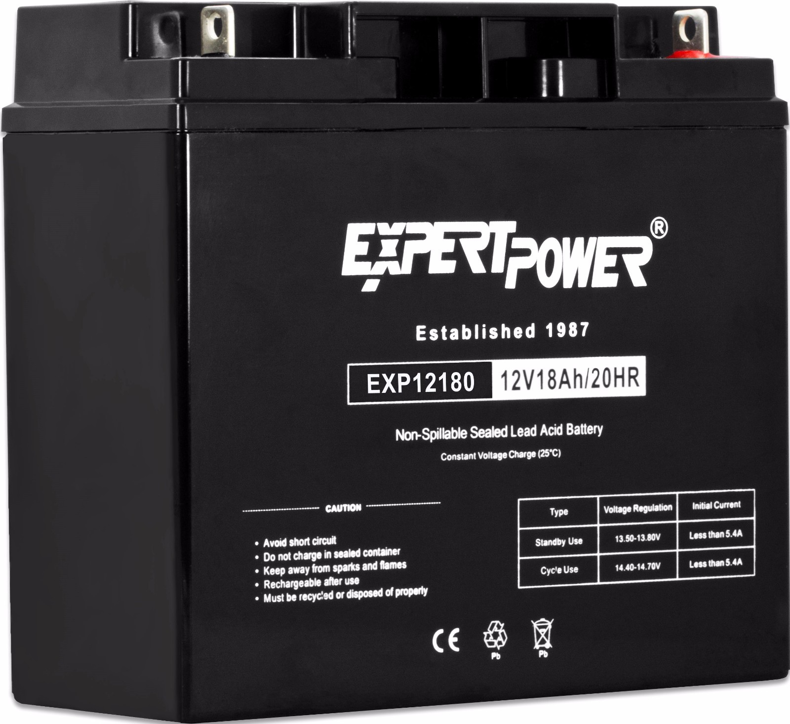 2 PACK Expert Power APC RBC7 Cartridge Battery Replacement for UPS Backup System