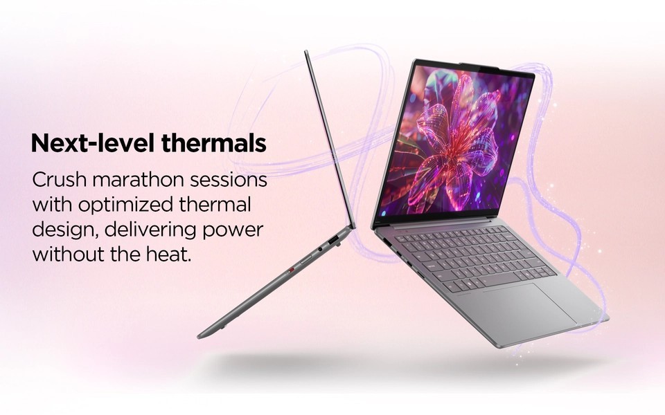 Lenovo Slim 7i 14″ OLED Touchscreen Aura Edition – Ultra 7 258V, 32 GB, 1TB SSD