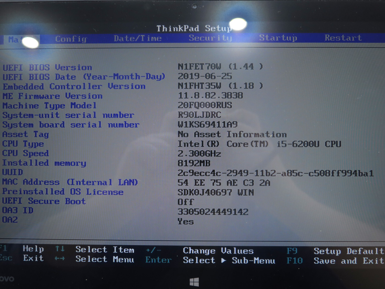 Lenovo ThinkPad 14″ X1 Yoga – 2 in 1 – 2.3GHz Core i5-6200U – 8GB RAM, 256GB SSD