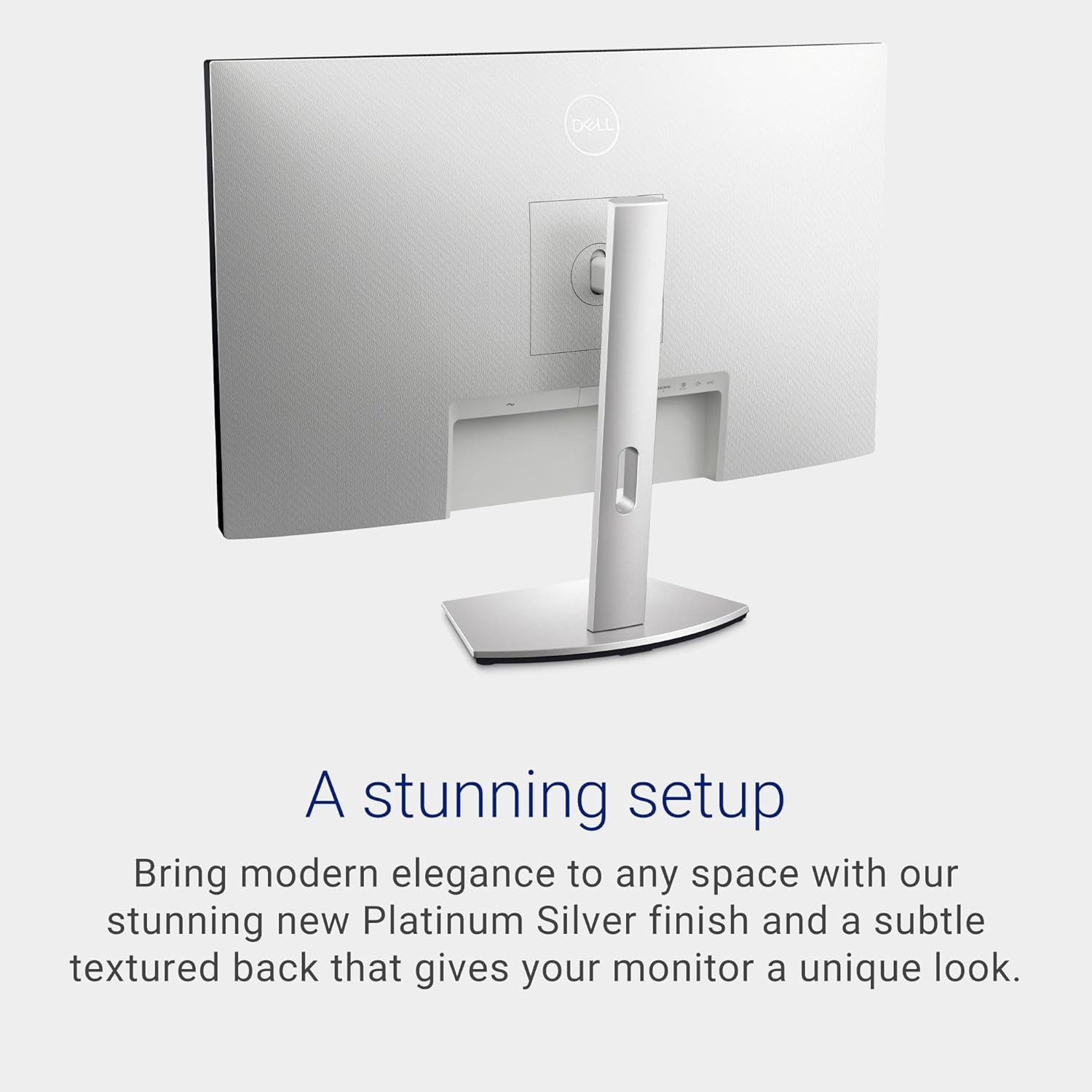 Dell S2722DC Monitor WQHD 2560×1440 75Hz USB C Built in Speaker Platinum Silver