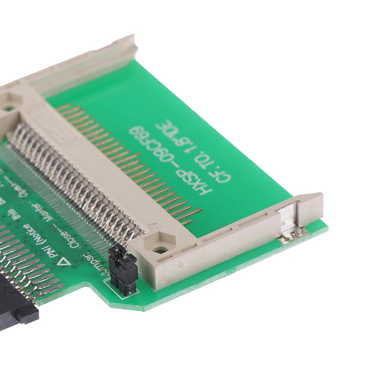 2x CF Compact Flash Memory Card To 50pin 1.8″ IDE Hard Drive For SSD Adapter USA