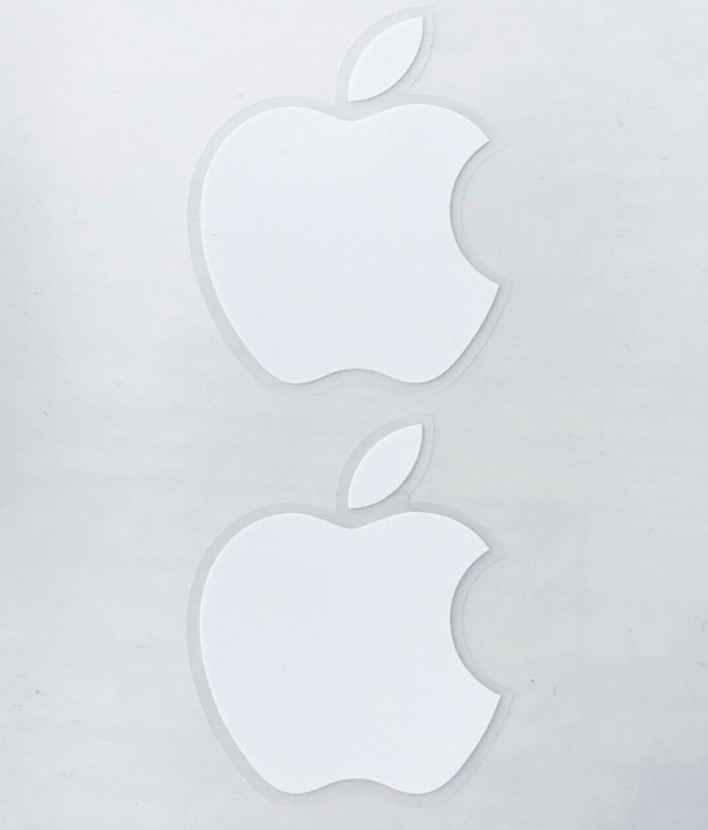 APPLE Logo Decals Original MacBook Sticker FREE SHIPPING!