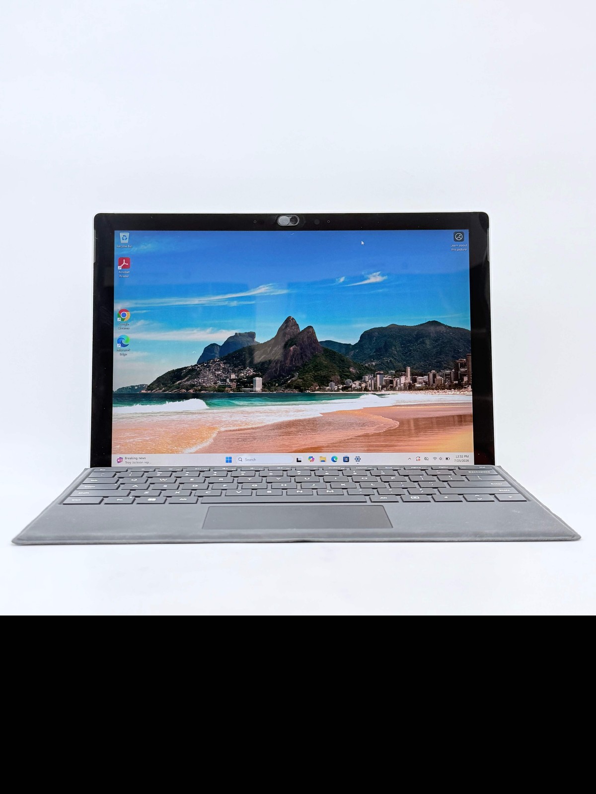 2021 Microsoft Surface Pro 7+ Intel Core i3-1115G4 8GB RAM 128GB Storage Silver