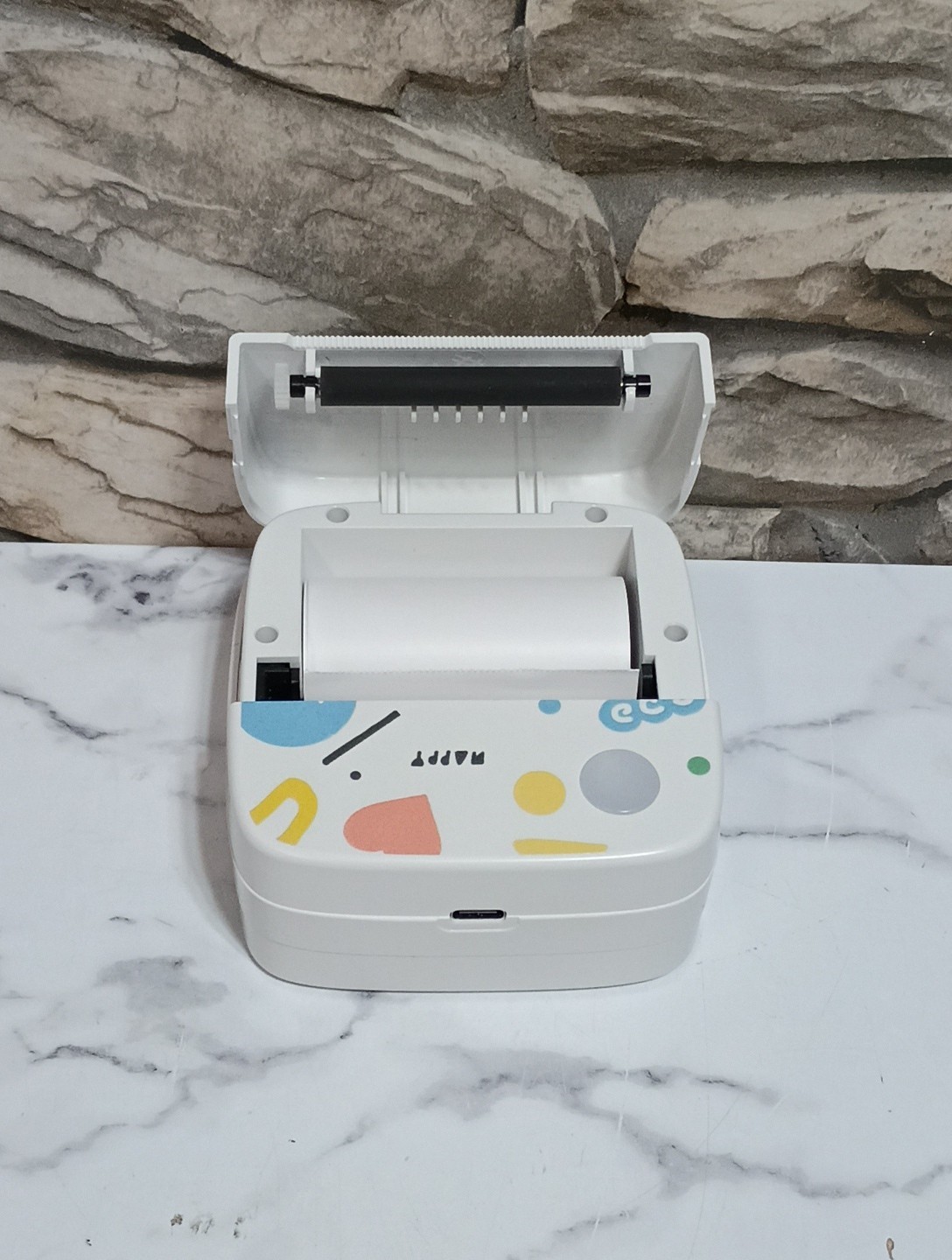 Multi Functional Mini Printer Blue Tooth with Role Of Paper,DA6311387-TYK-BP
