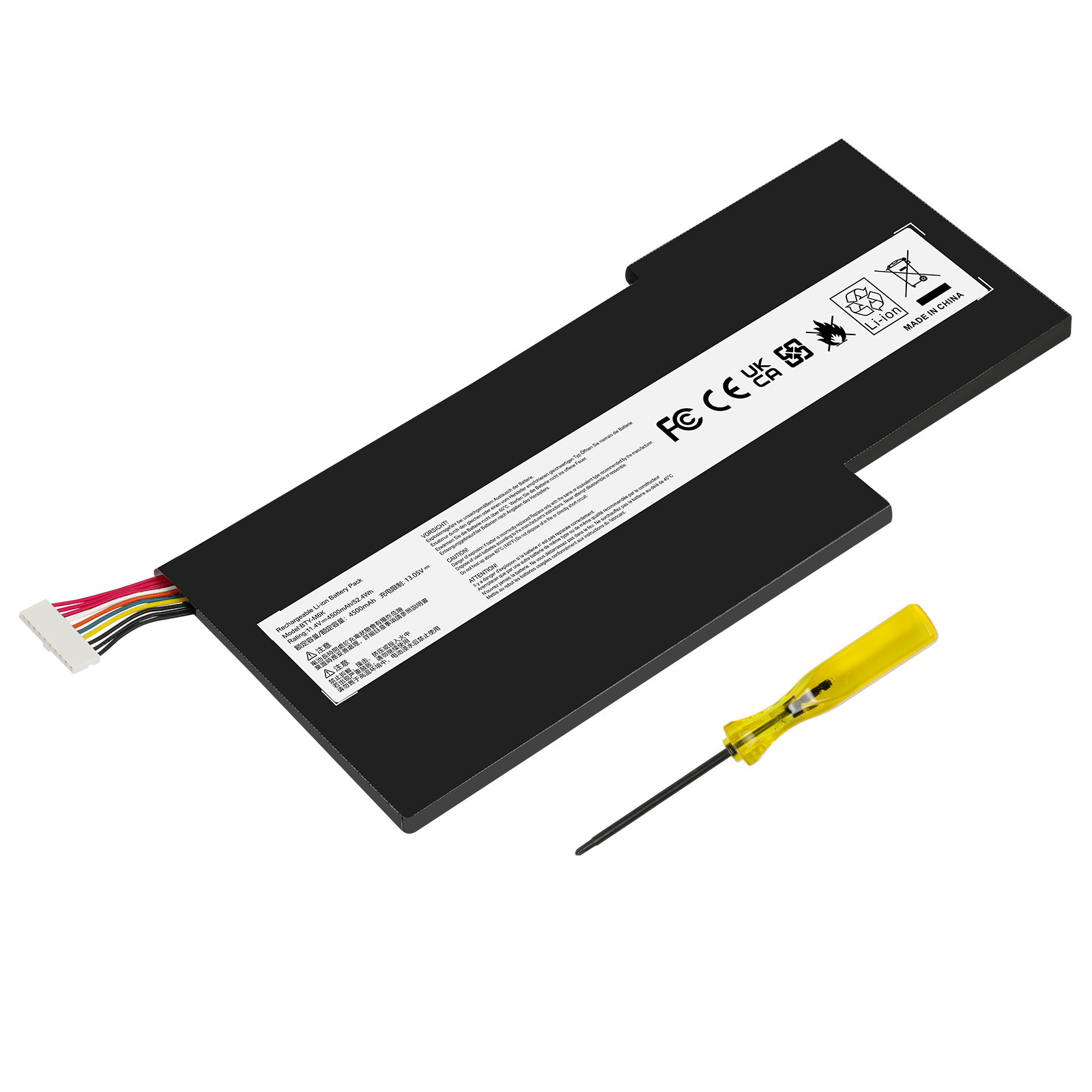BTY-M6K Battery For MSI GF63 Thin 8RD 8RC 9SC GF75 Thin 3RD 8RC 8RD 9SC 52.4Wh