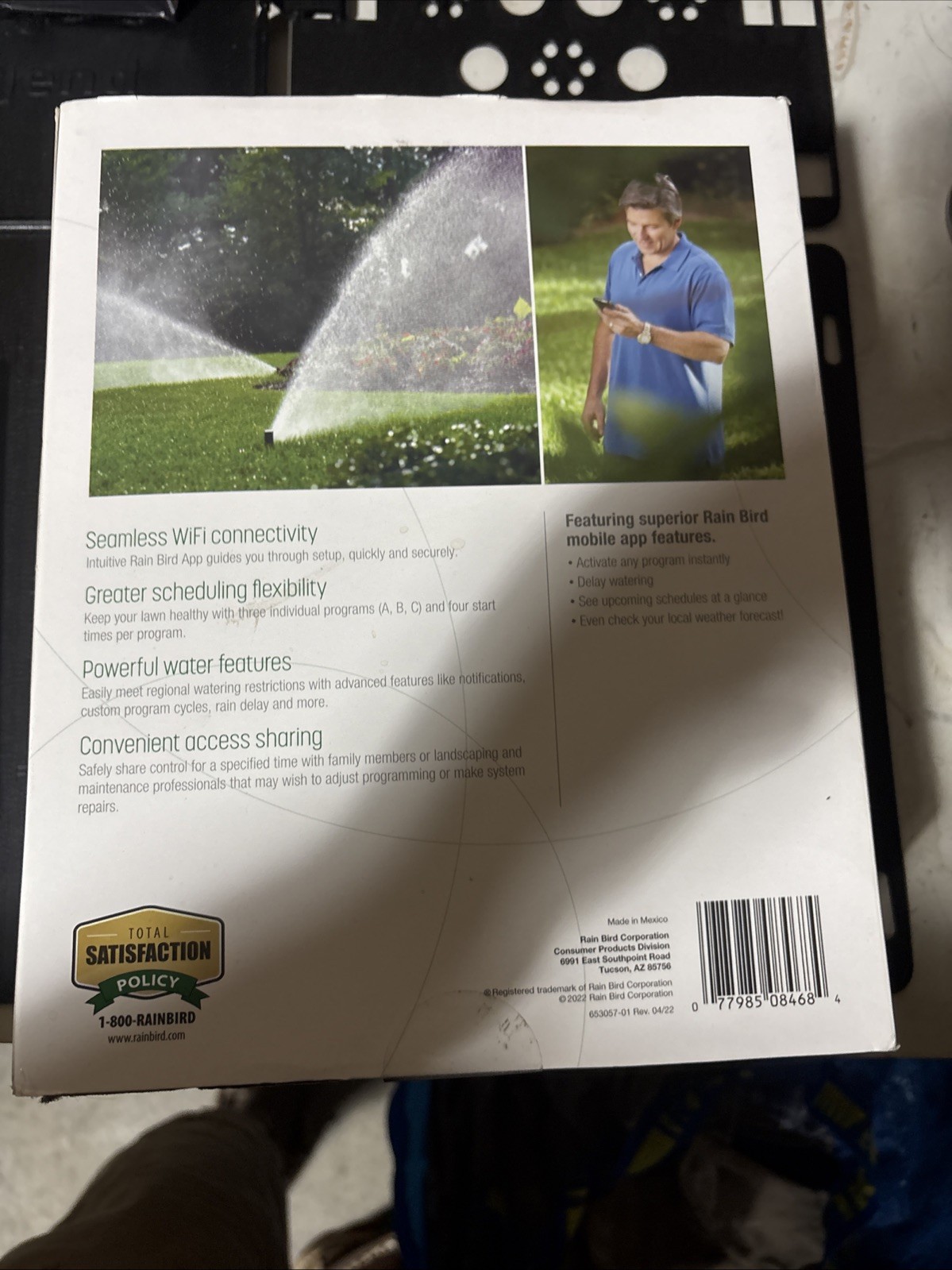 Rain Bird ARC8 8-Zone App Based Smart Residential Irrigation Controller – C53114
