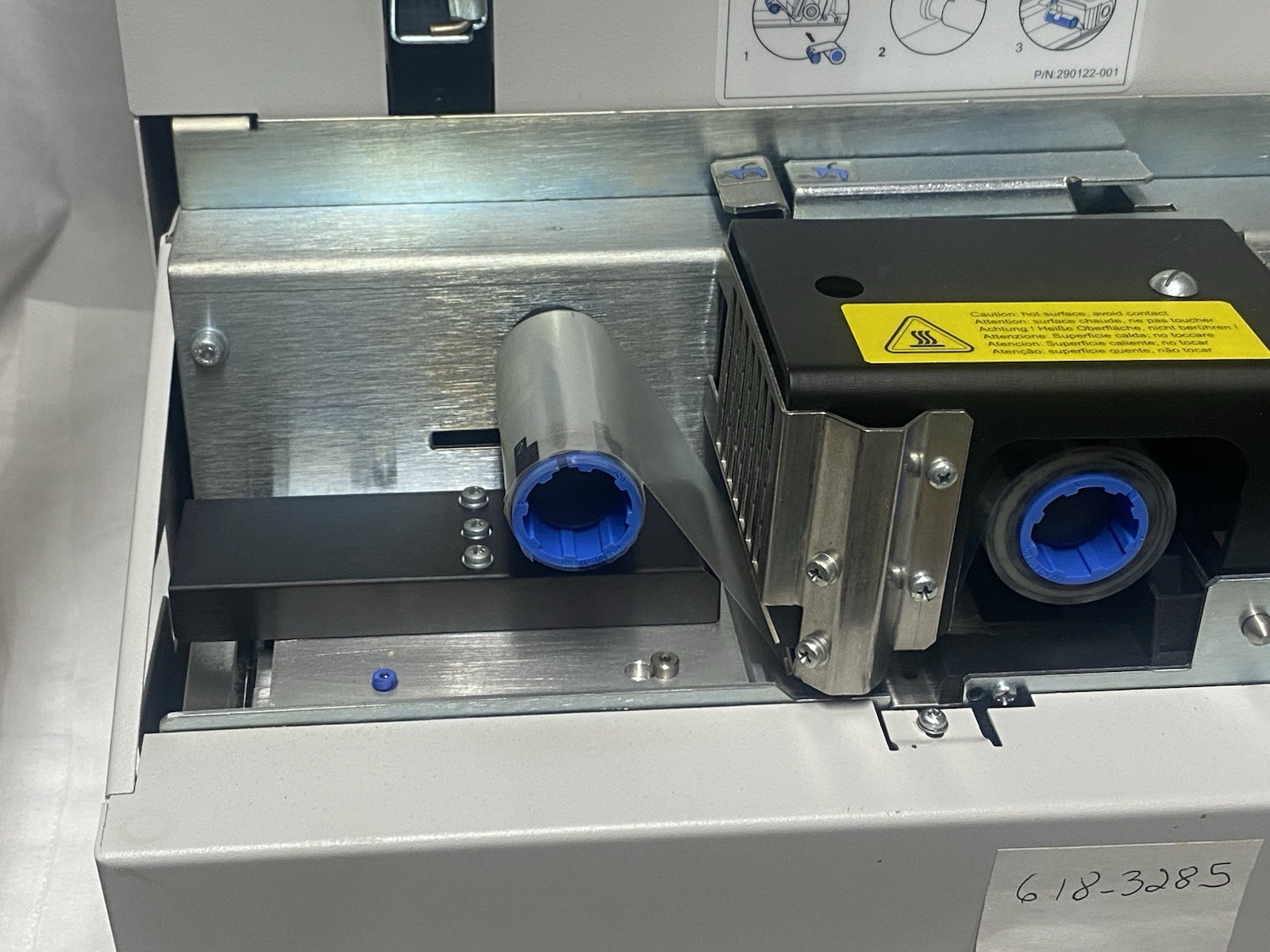 ZEBRA P520 ID PLASTIC COLOR CARD PRINTER LAMINATOR P520CM HIGH SPEED
