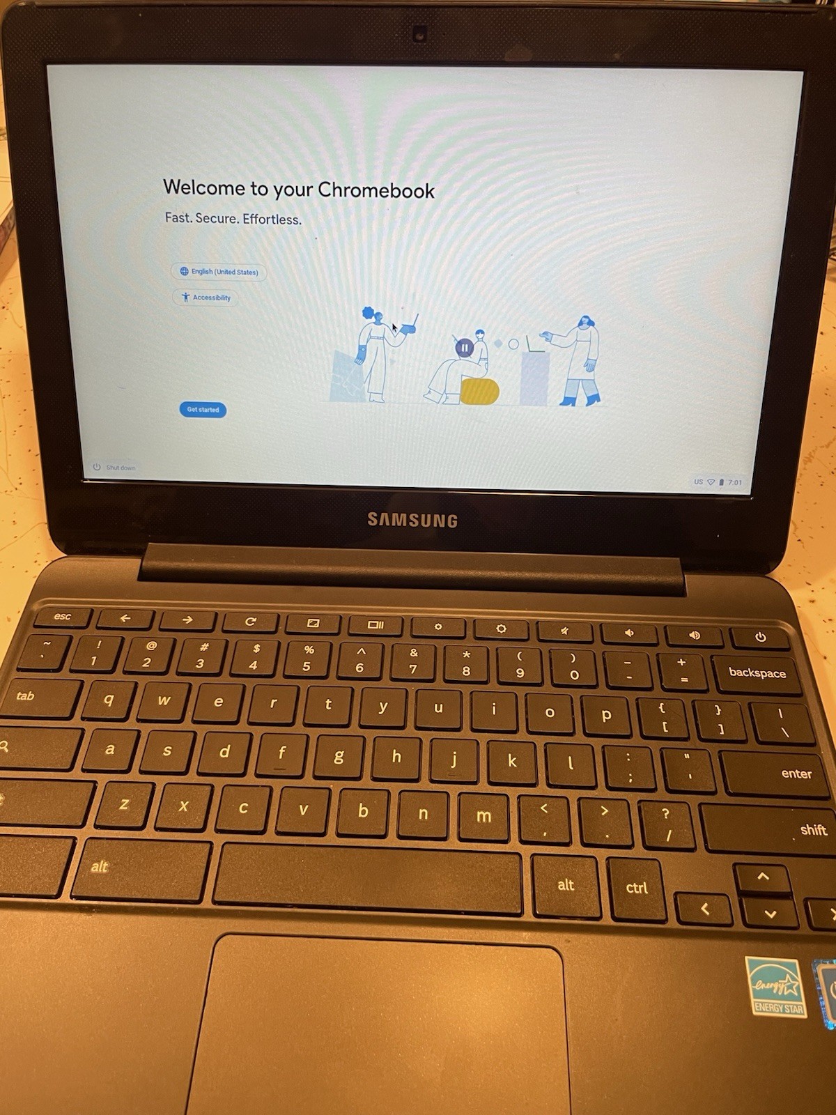 Samsung XE500C13-K02US Chromebook 4GB Ram 16GB SSD 11.6-Inch – Black