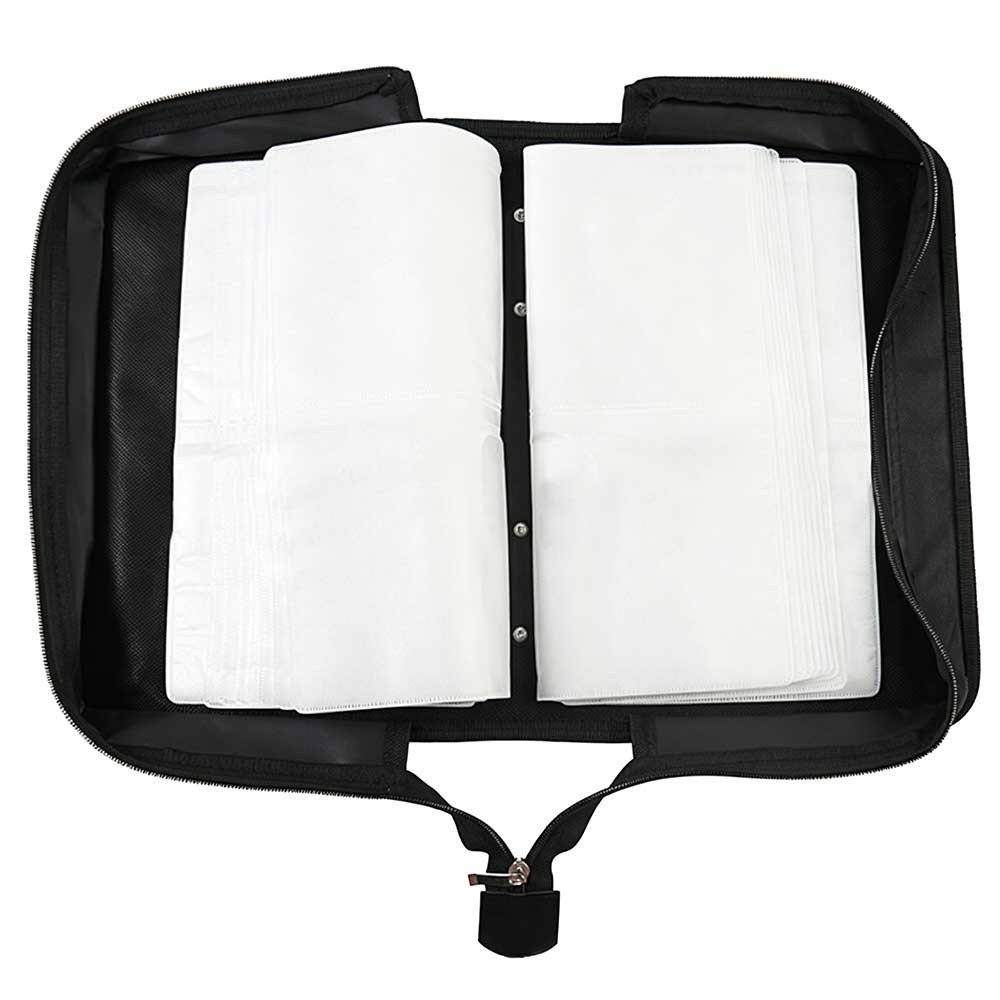 400Disc CD Case Organizer DVD VCD Carry Portable Holder Storage Bag Album Wallet